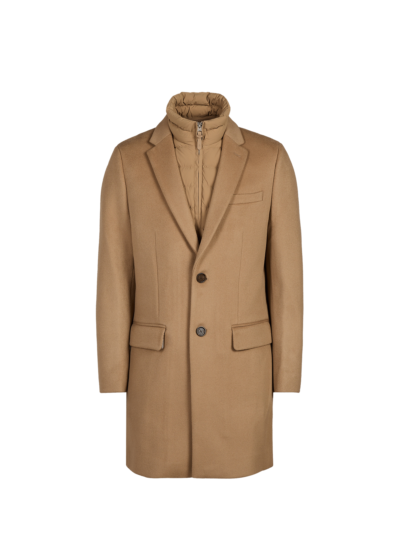 Straight hybrid wool coat MACKAGE Beige
