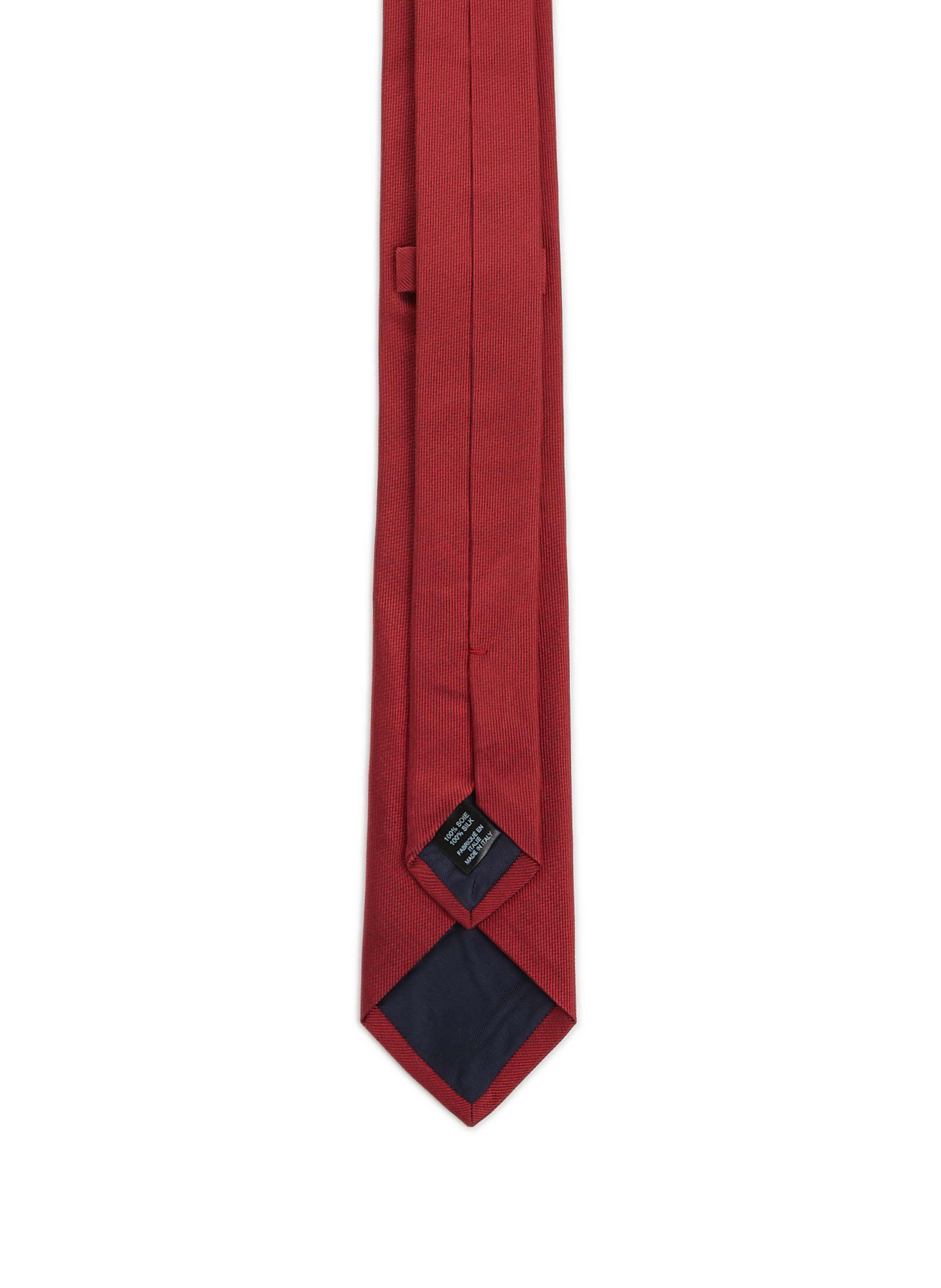 Silk tie Red