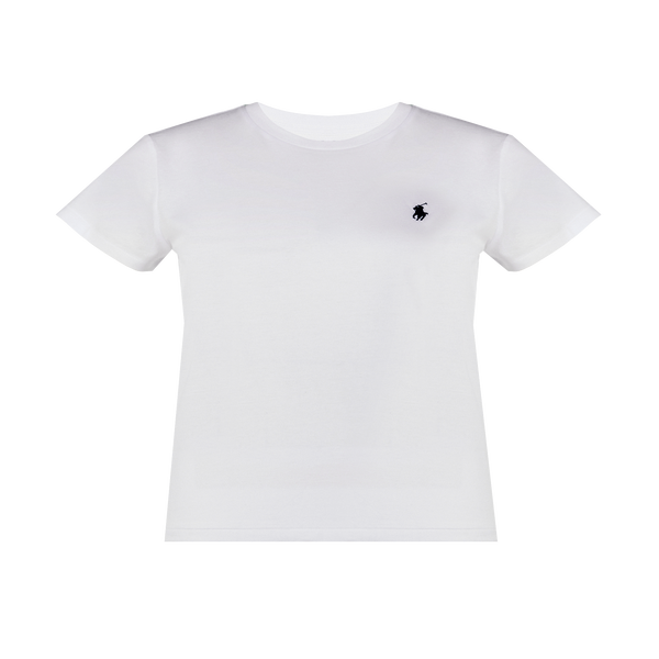 Polo Ralph Lauren Round-neck Cotton T-shirt In White