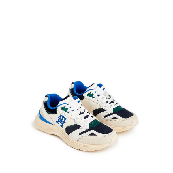 Baskets Modern en cuir mélangé