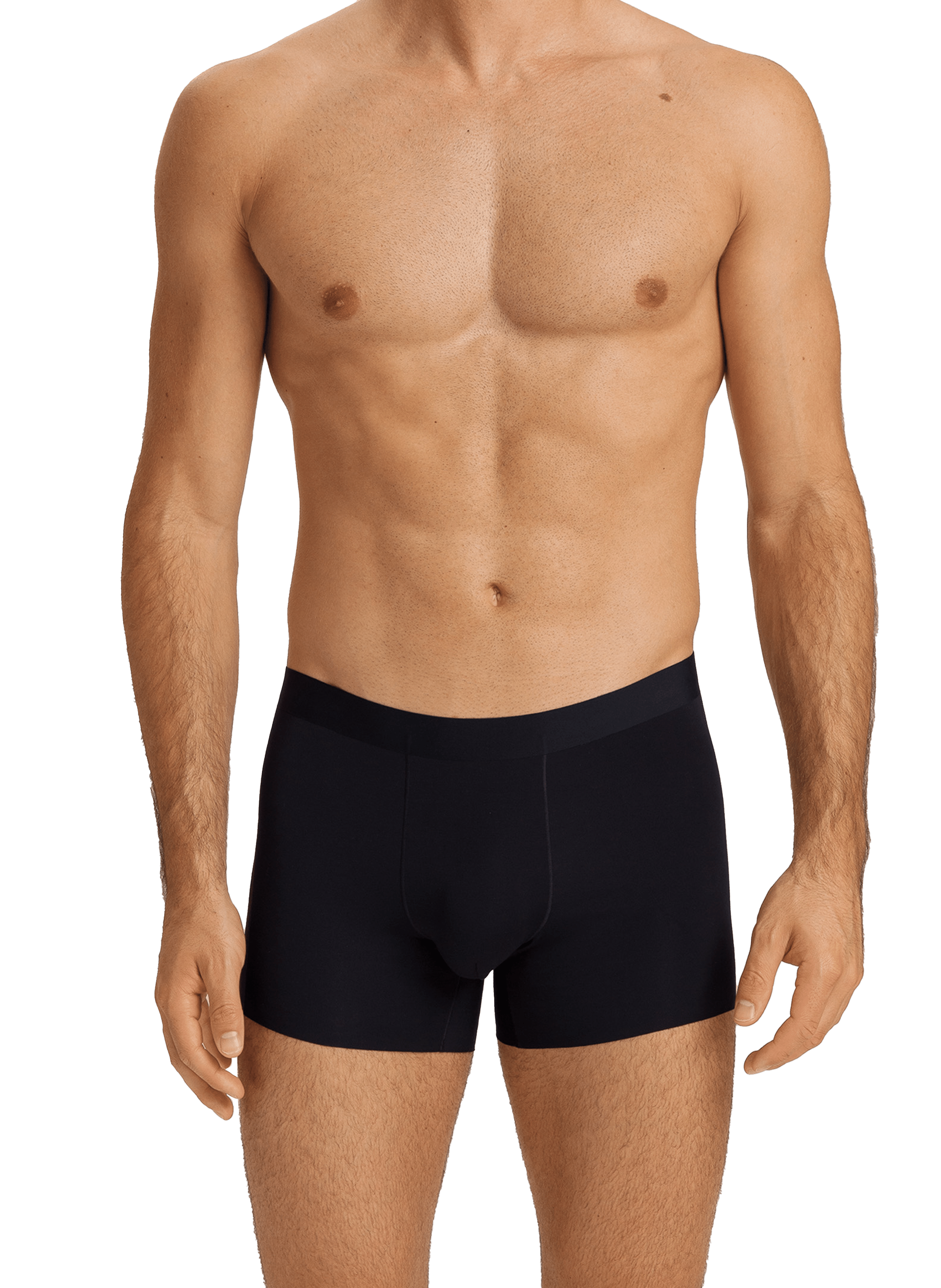 Solid color shorts HANRO Black