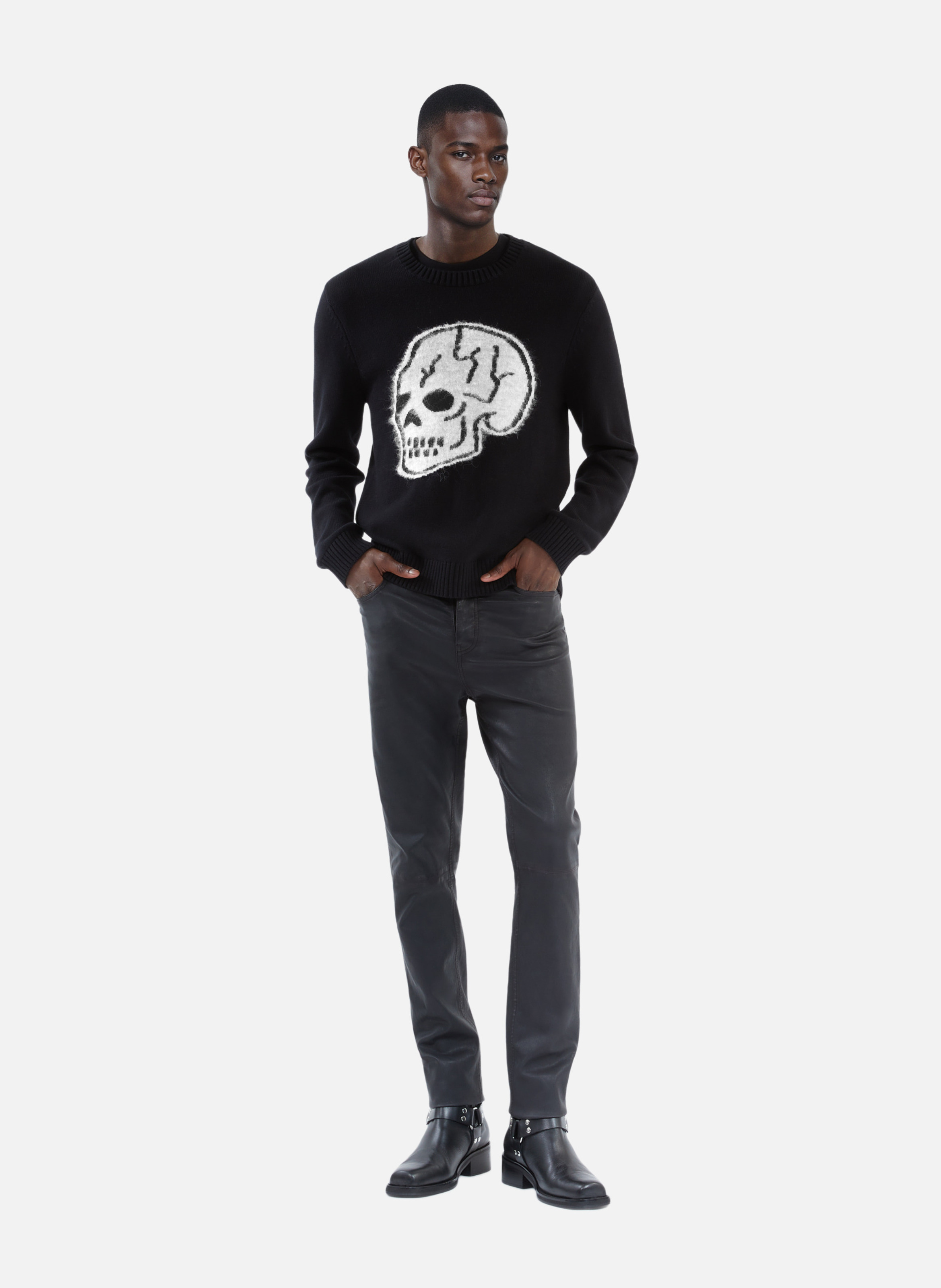 Pull en coton THE KOOPLES Noir