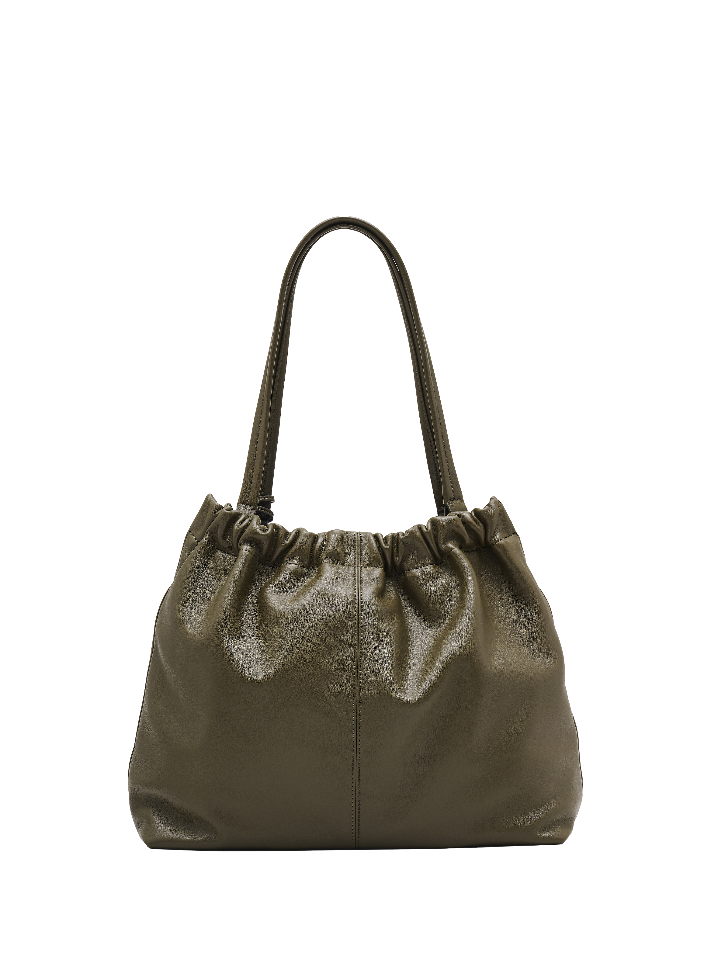 Sac The Cristina Tote en cuir MARC JACOBS Kaki