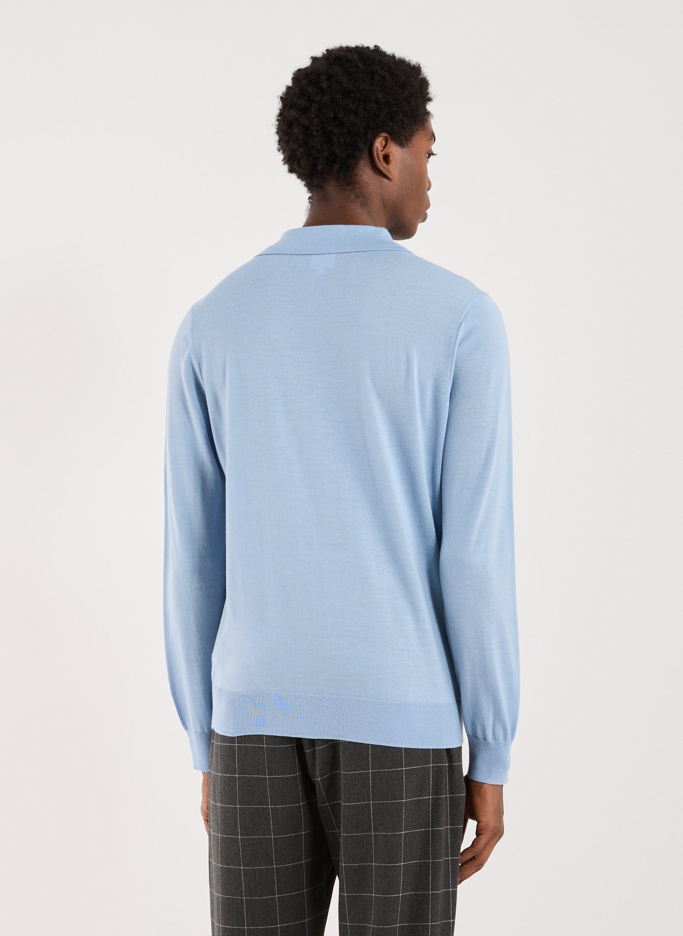 Wool polo shirt PAUL SMITH Blue