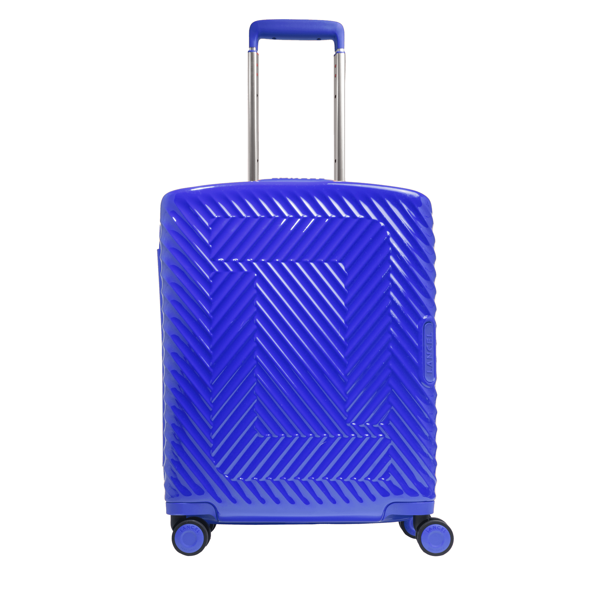 Valise cabine 4 roues atlas de lancel en polycarbonate LANCEL Bleu