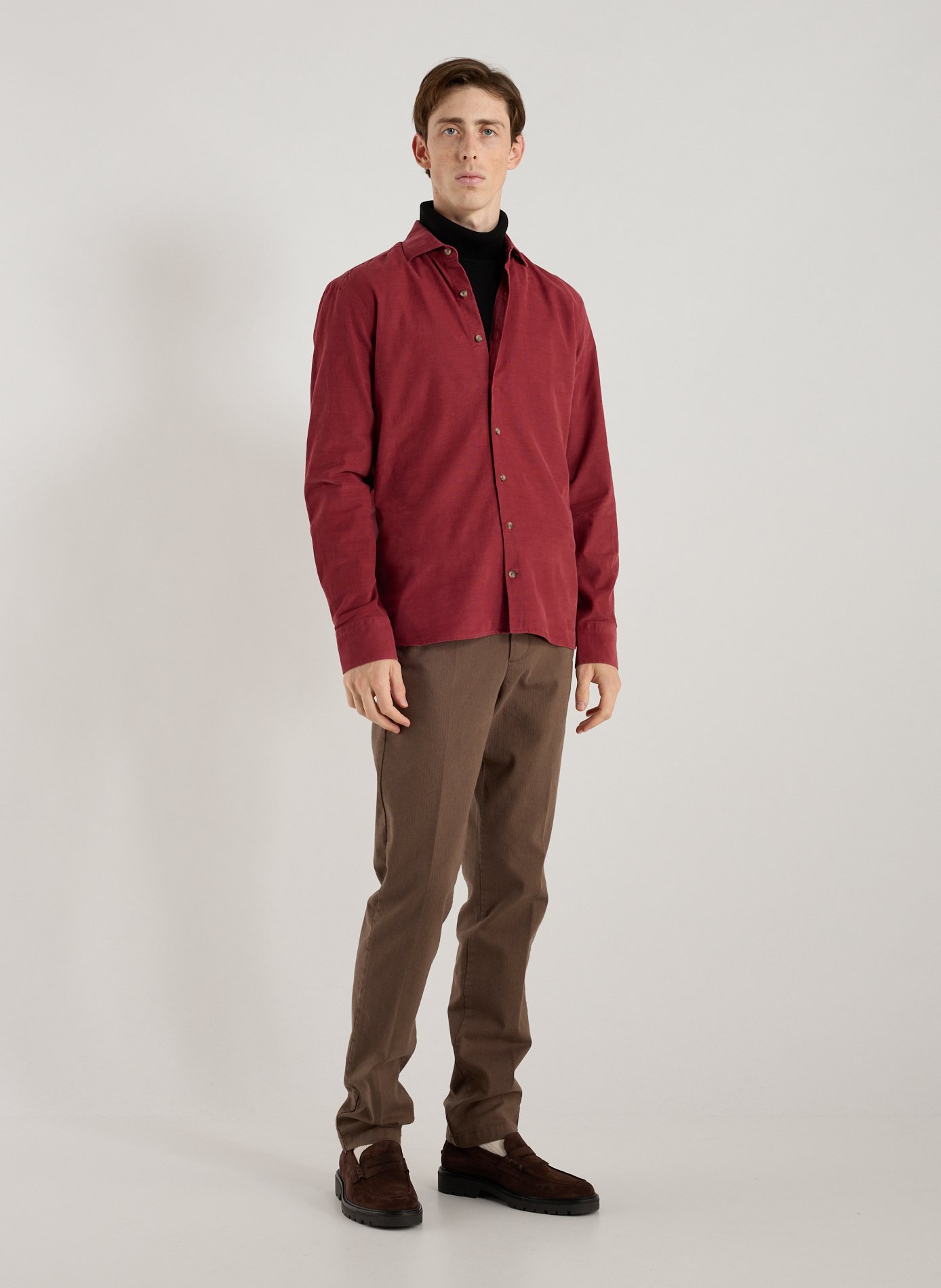  Cotton shirt HACKETT Red