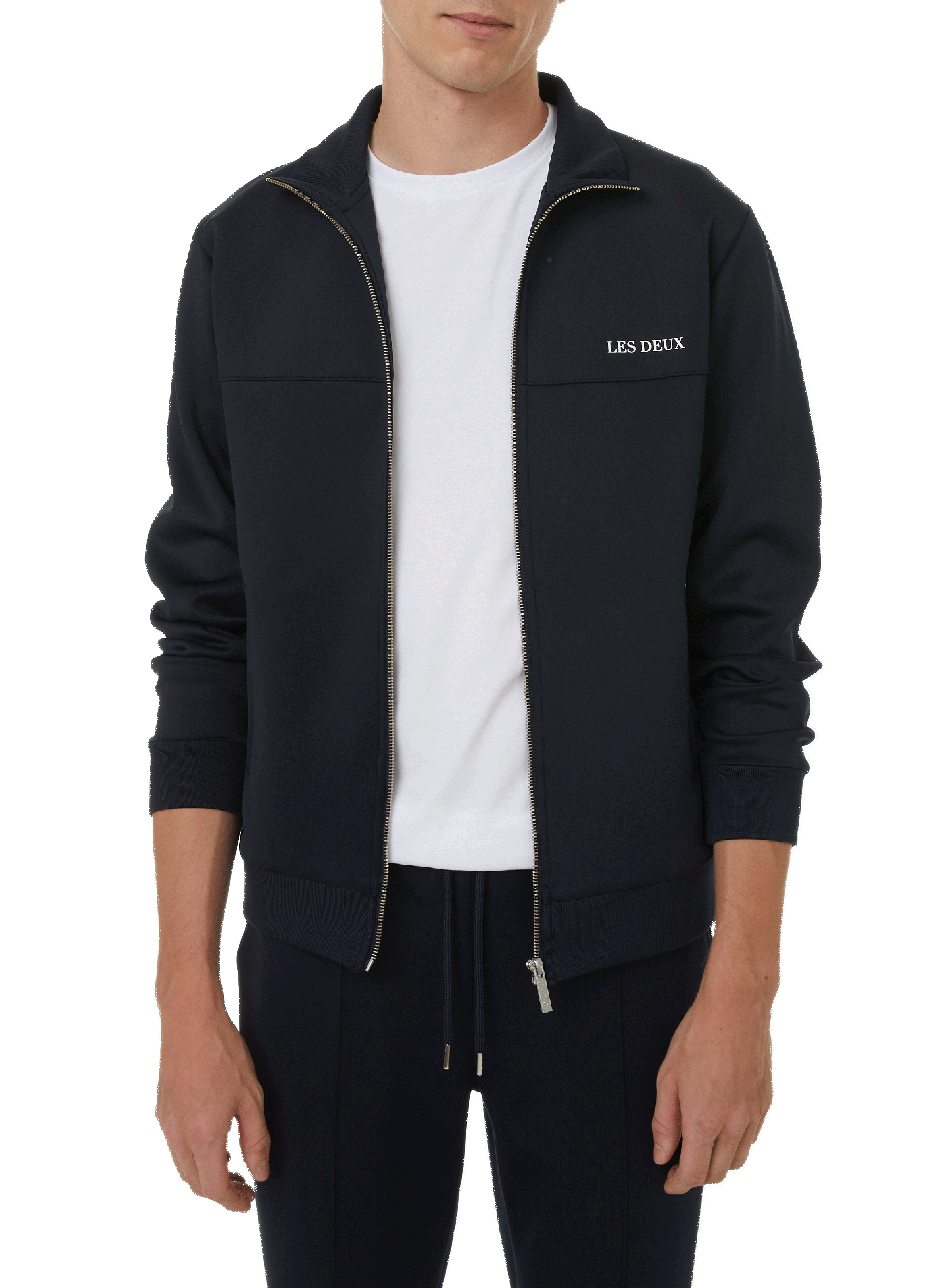 Tracksuit jacket LES DEUX Blue