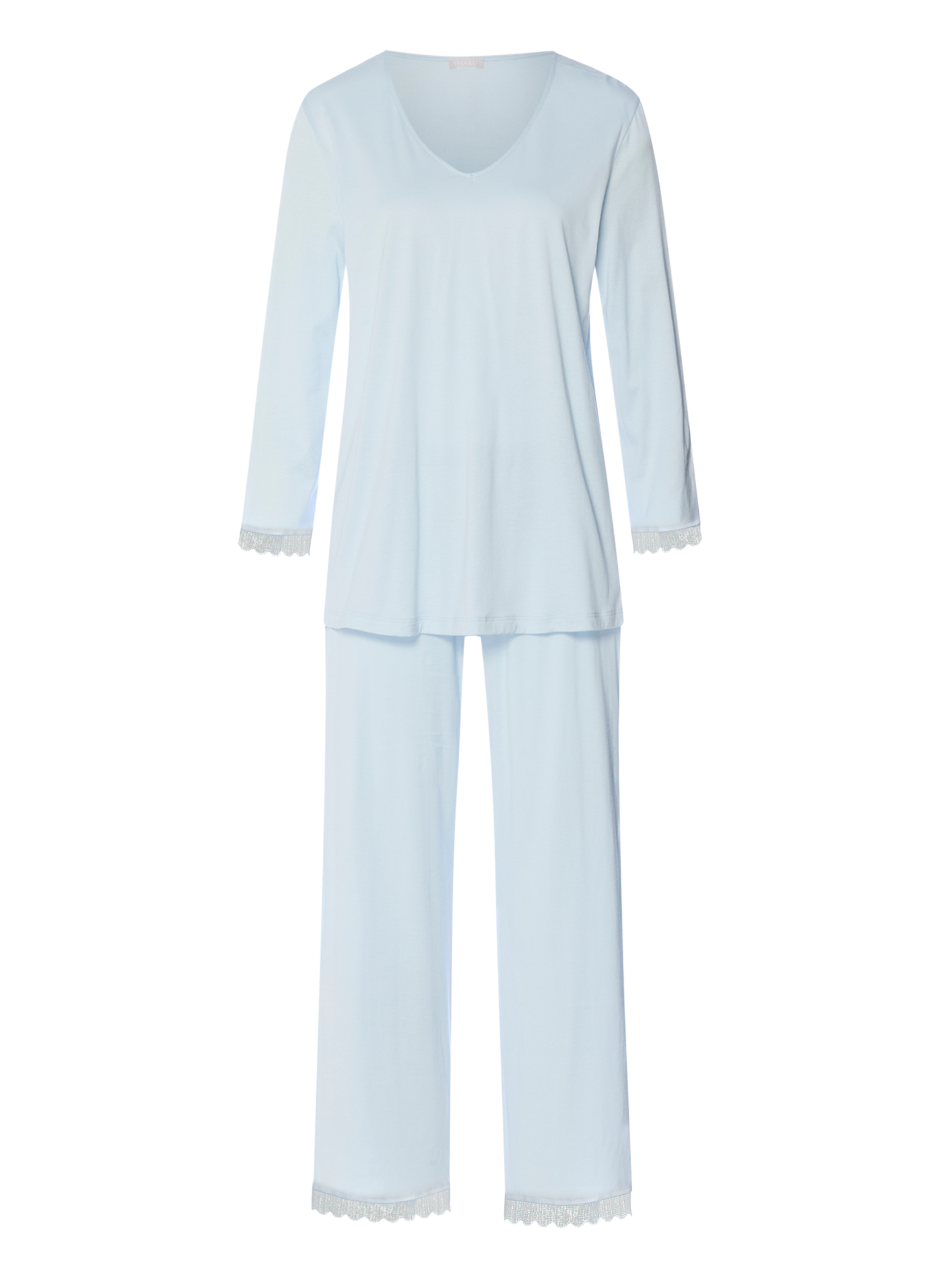 Ensemble de pyjama long Inaya en coton HANRO Bleu