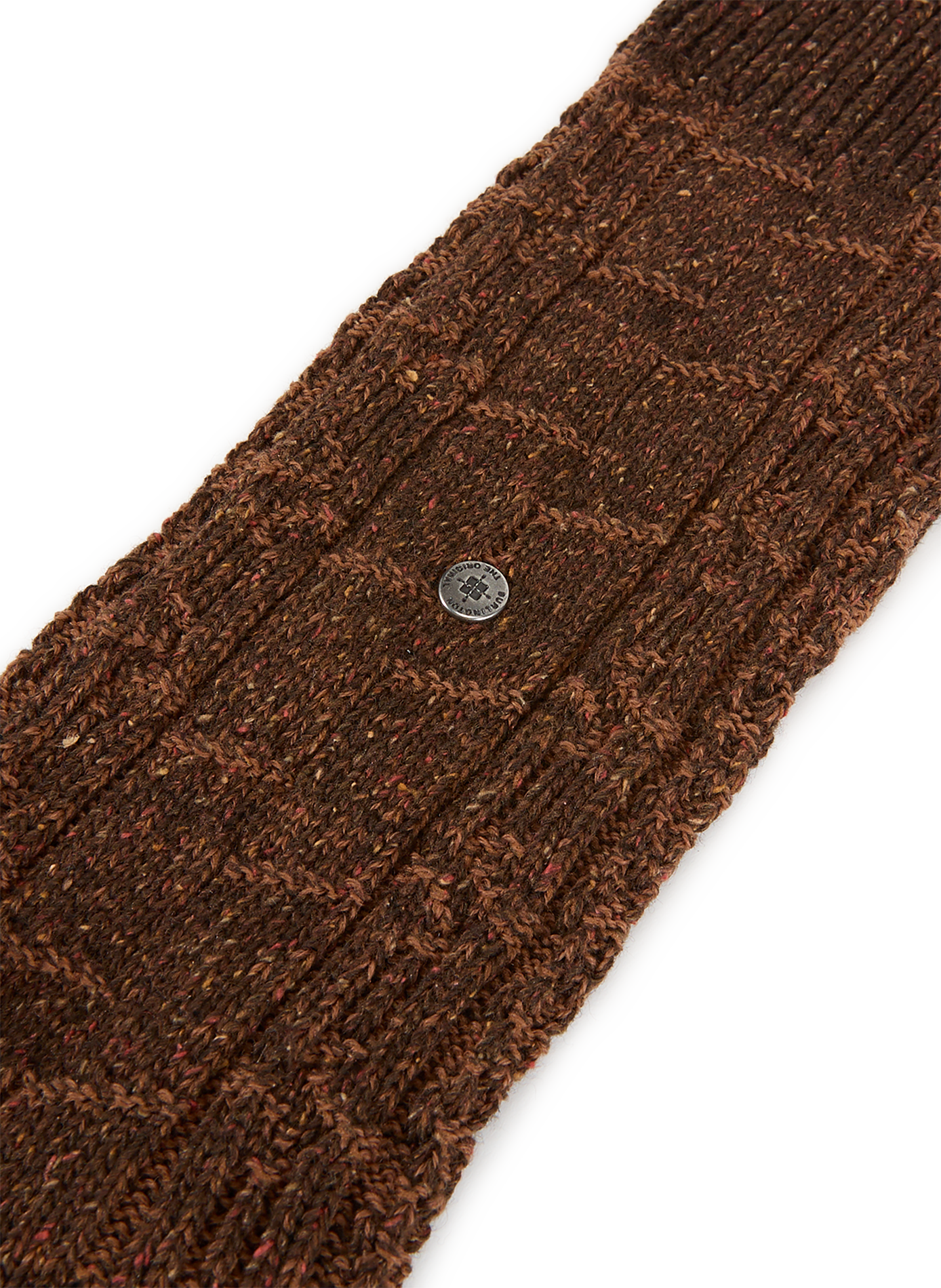 Mid-calf socks in blended wool and silk BURLINGTON Brown