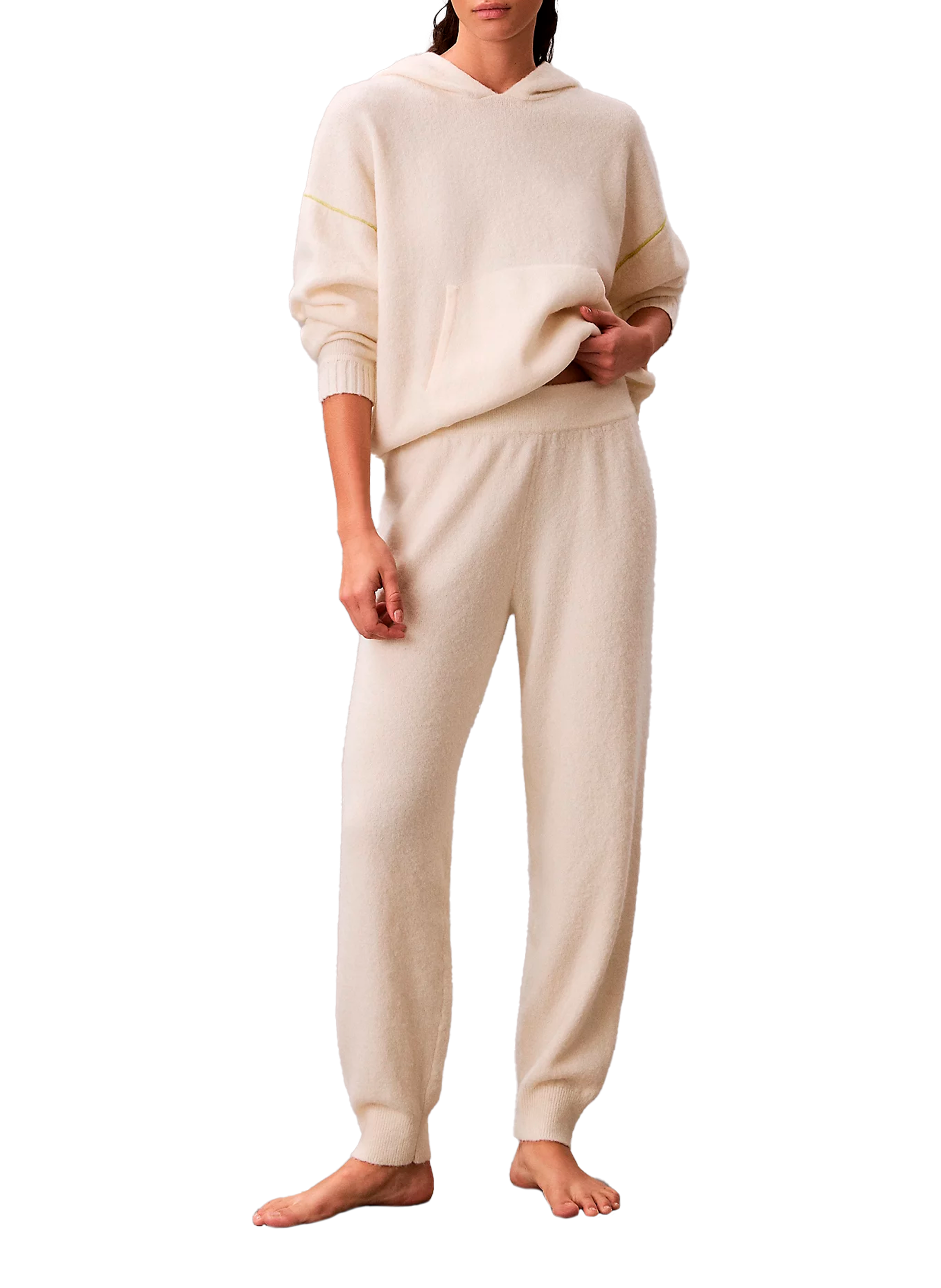 Pantalon de jogging CALVIN KLEIN Beige