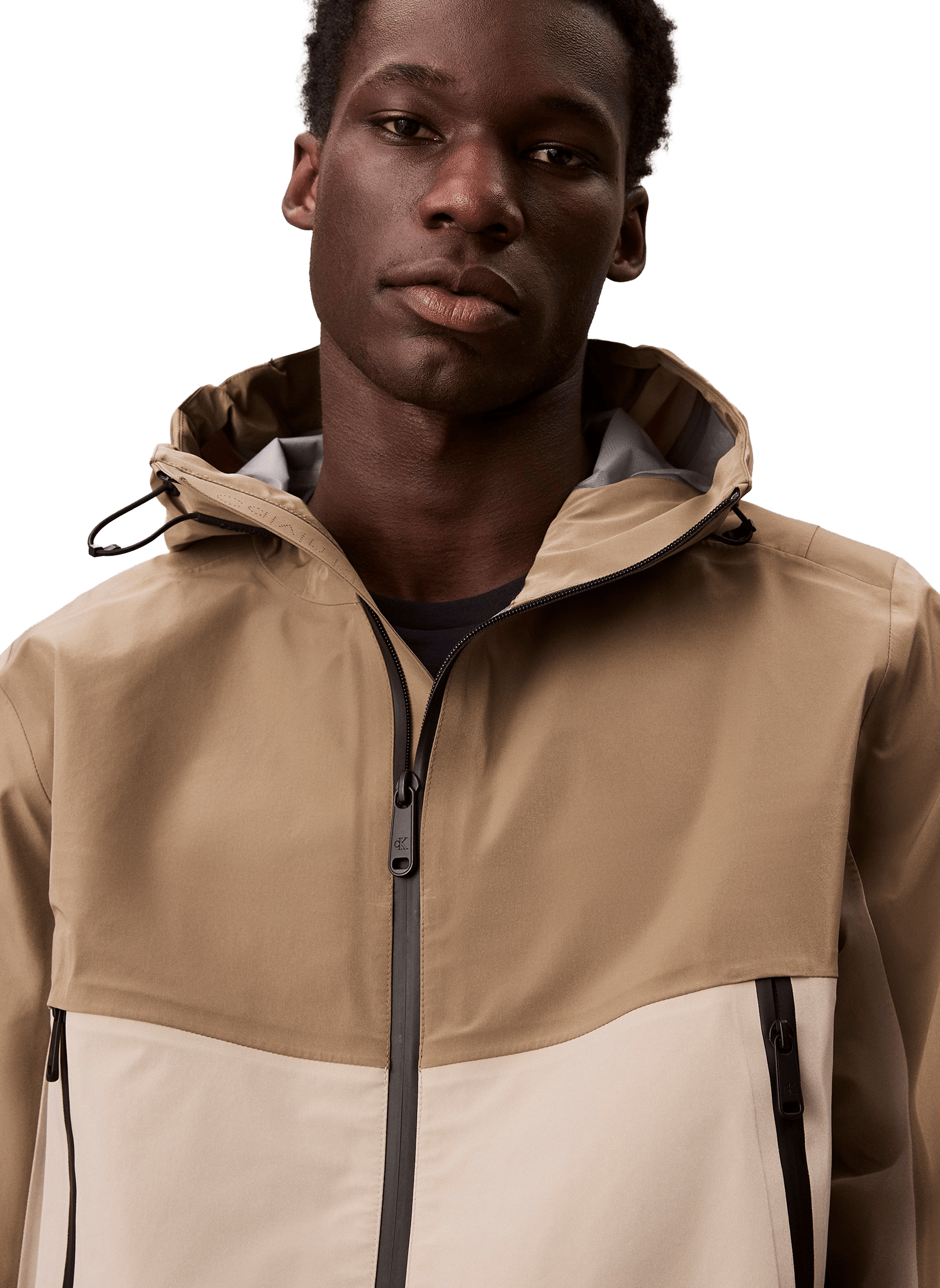 Veste coupe-vent en tissu technique CALVIN KLEIN Multicolore