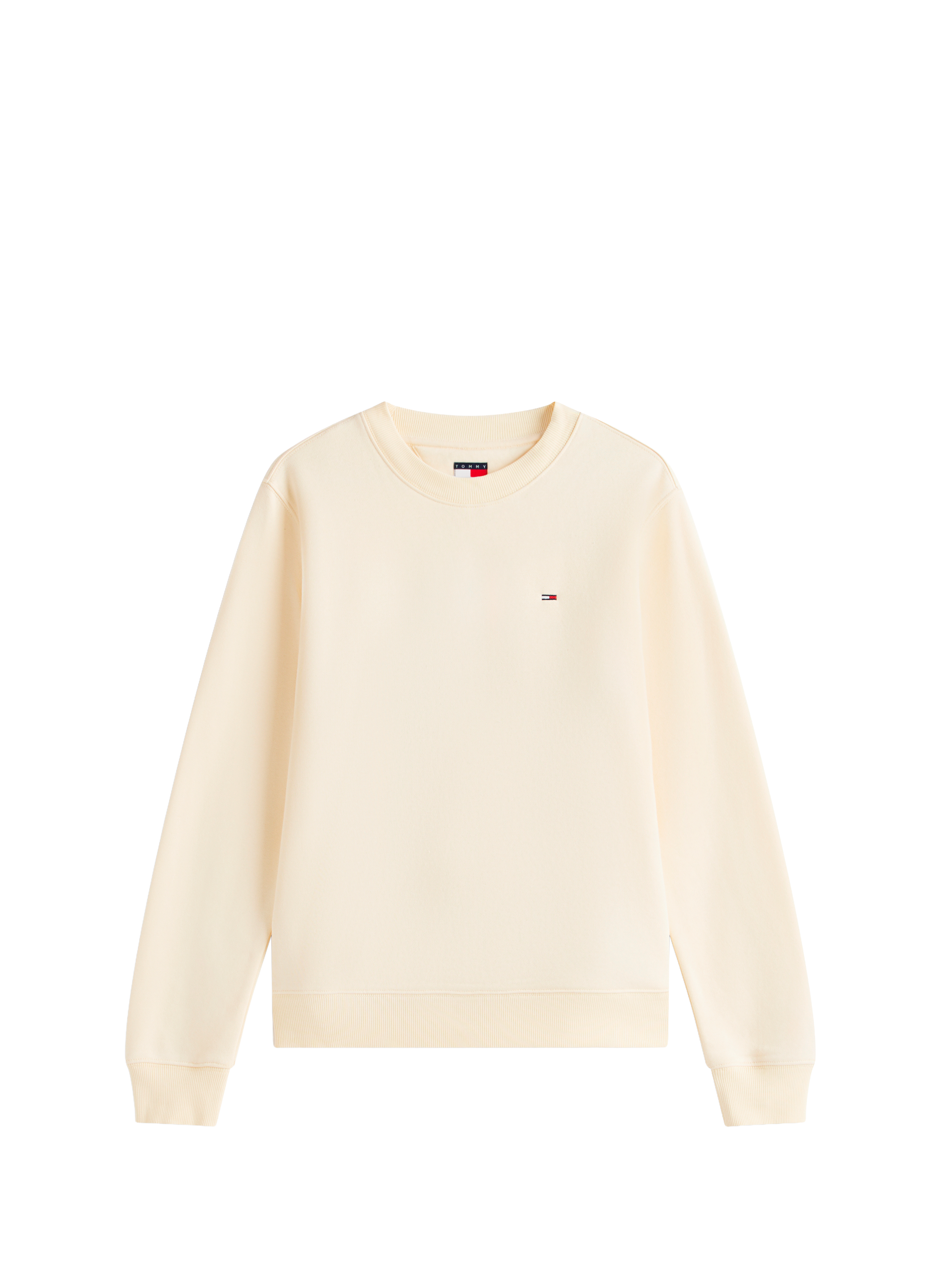 Sweatshirt en coton TOMMY HILFIGER Jaune