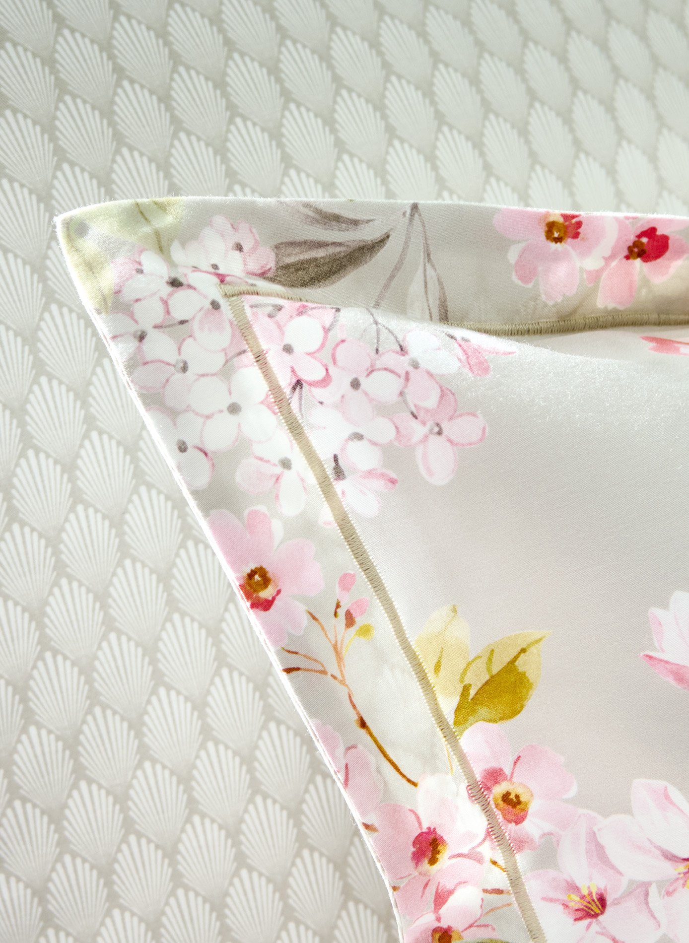 Taie d'oreiller voyageuse ANNE DE SOLENE Beige