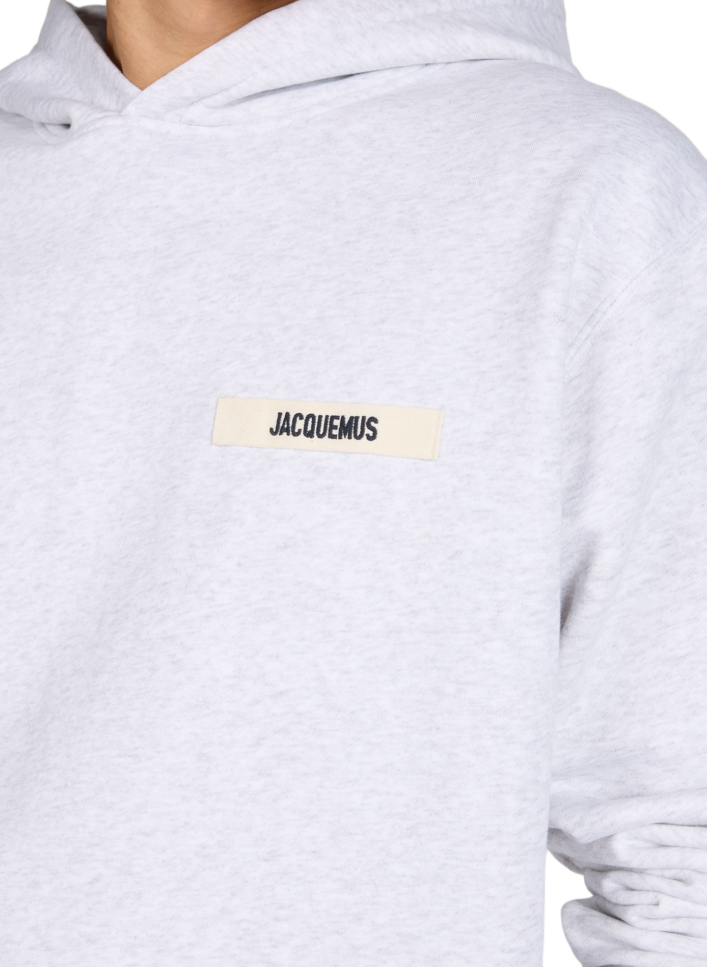 Loose-fit cotton sweatshirt JACQUEMUS Grey