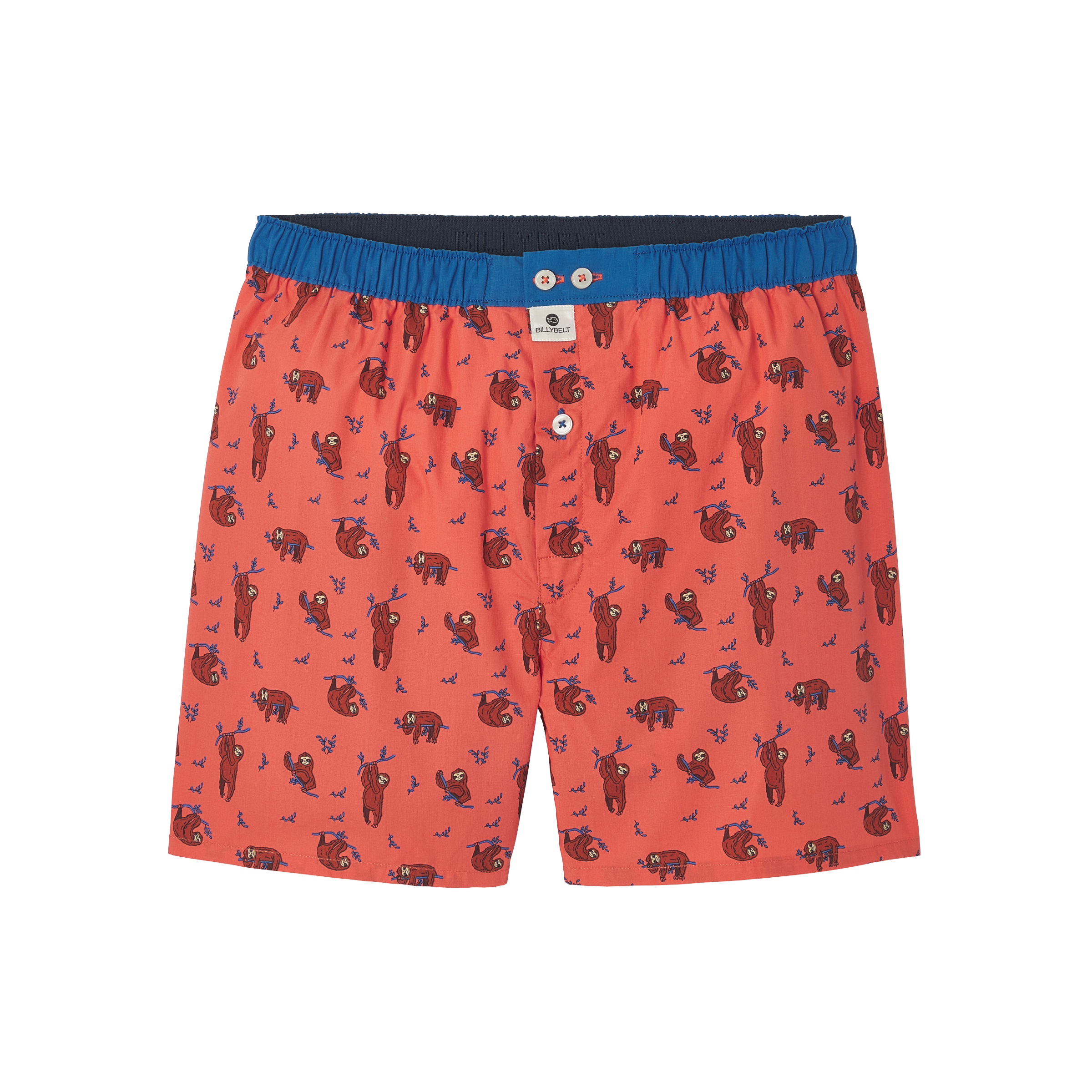 Caleçon en coton biologique BILLYBELT Rouge