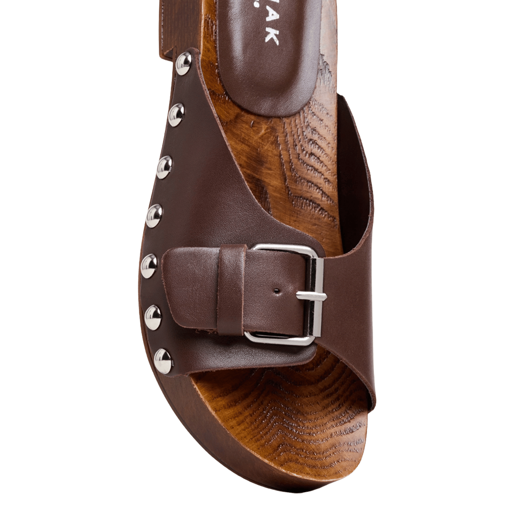 Mules en cuir enora JONAK Marron