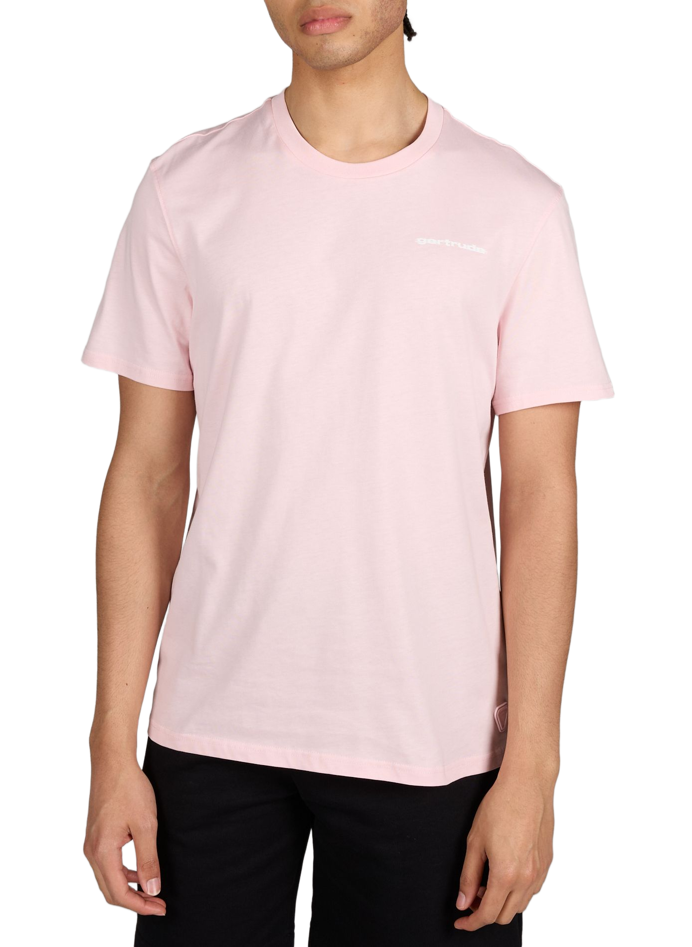 Straight logo t-shirt GERTRUDE ET GASTON Pink