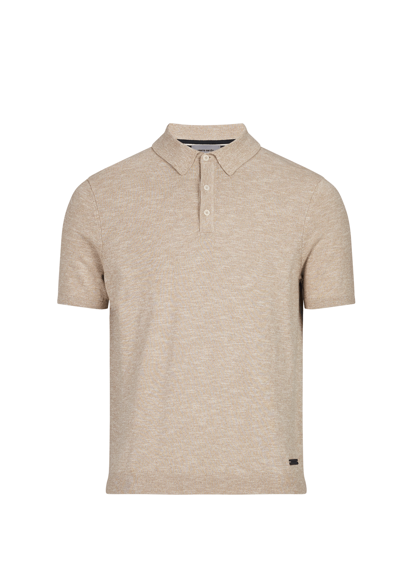 Polo en coton PIERRE CARDIN Beige