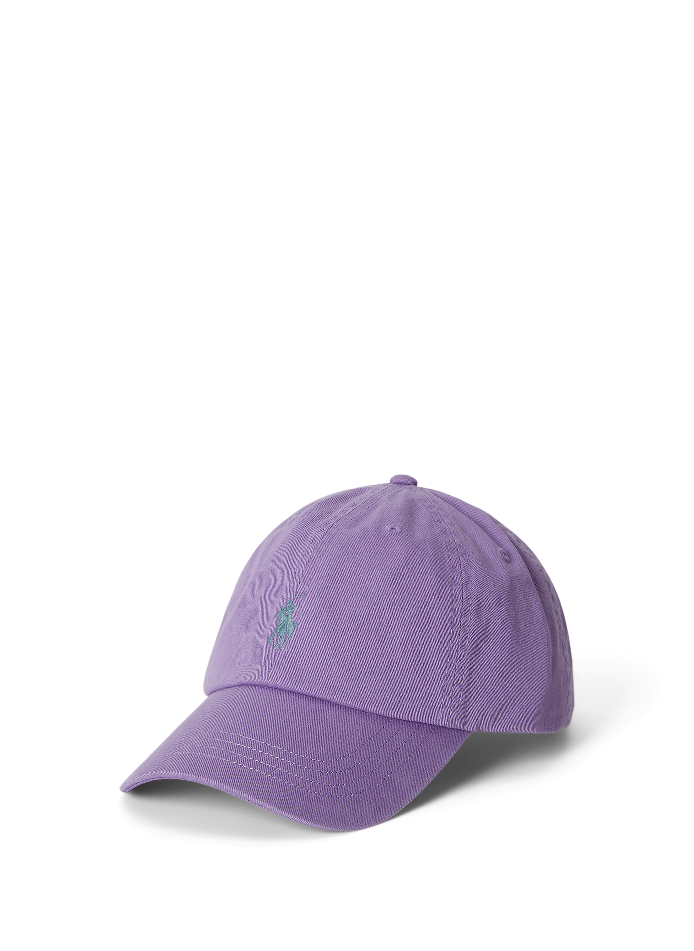 Kappe mit Logo aus Baumwolle POLO RALPH LAUREN Violett