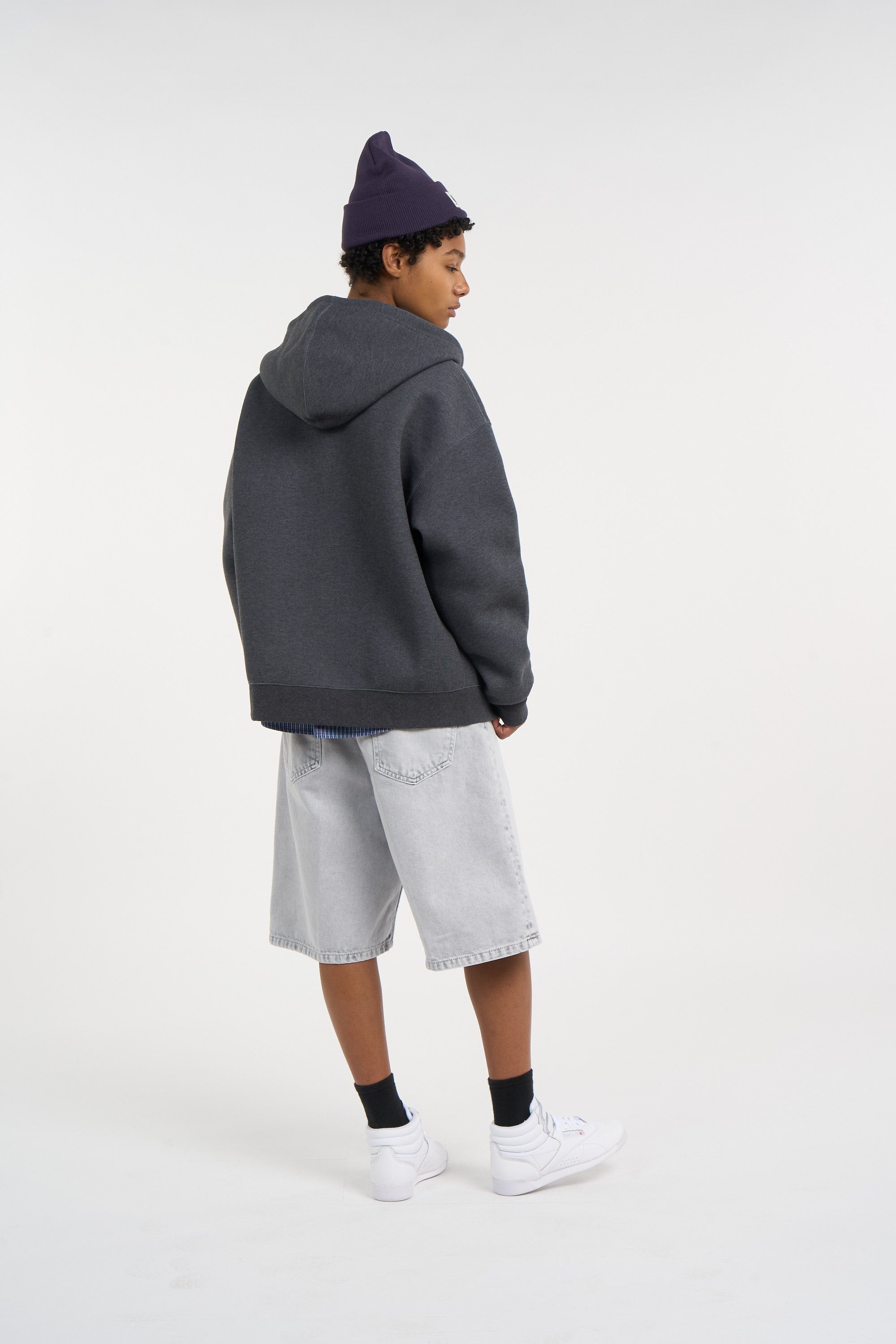 Hoodie zippé w' hooded alda jacket CARHARTT WIP Noir