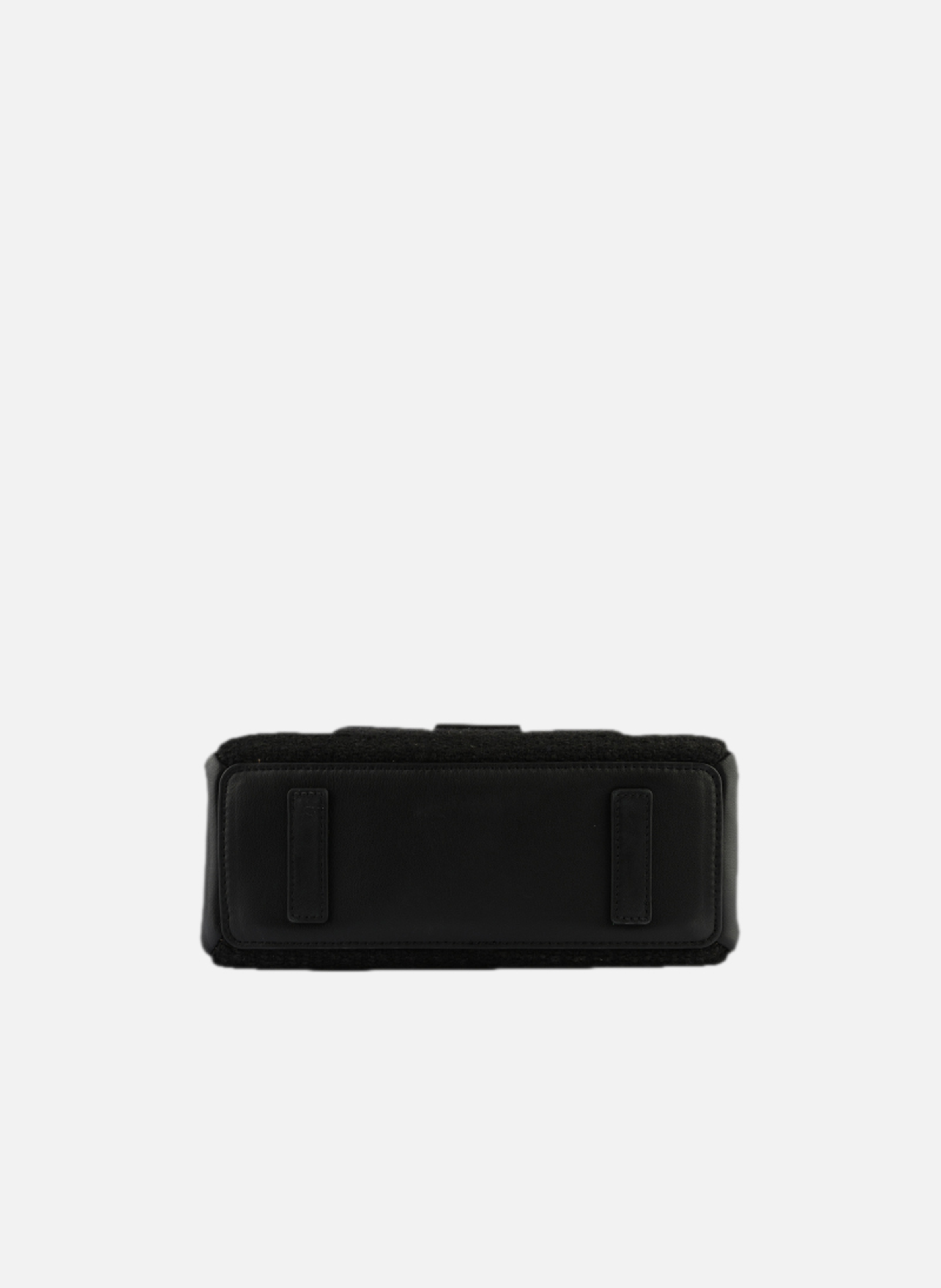 Carat tweed | sac à main POURCHET Noir