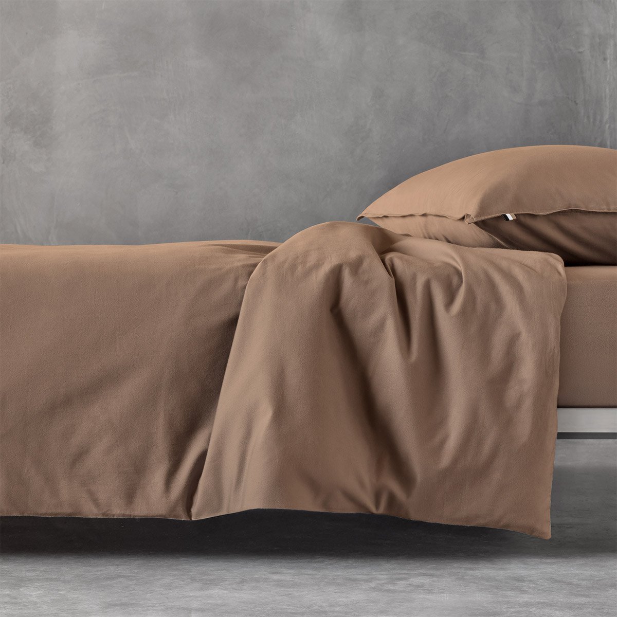 Housse de couette en coton, beboss BOSS HOME Marron