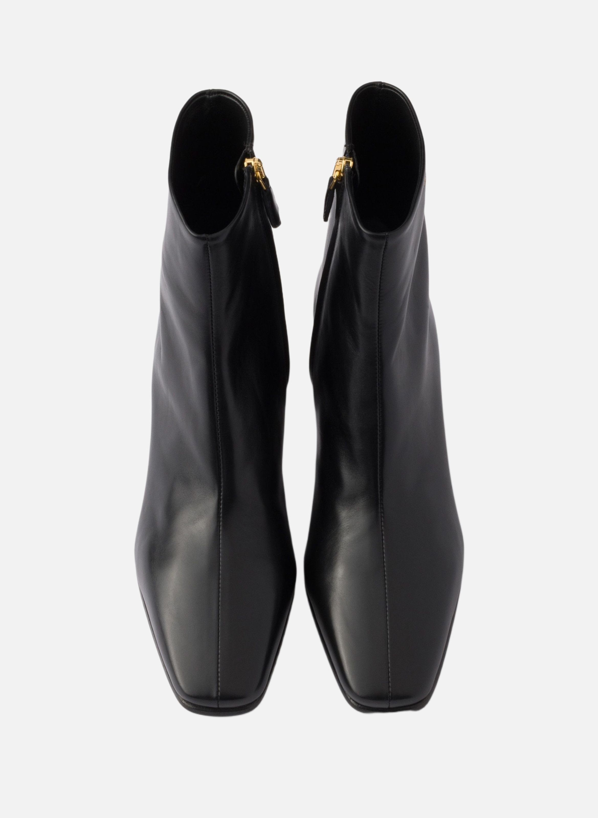 Bottines en cuir PRADA Noir