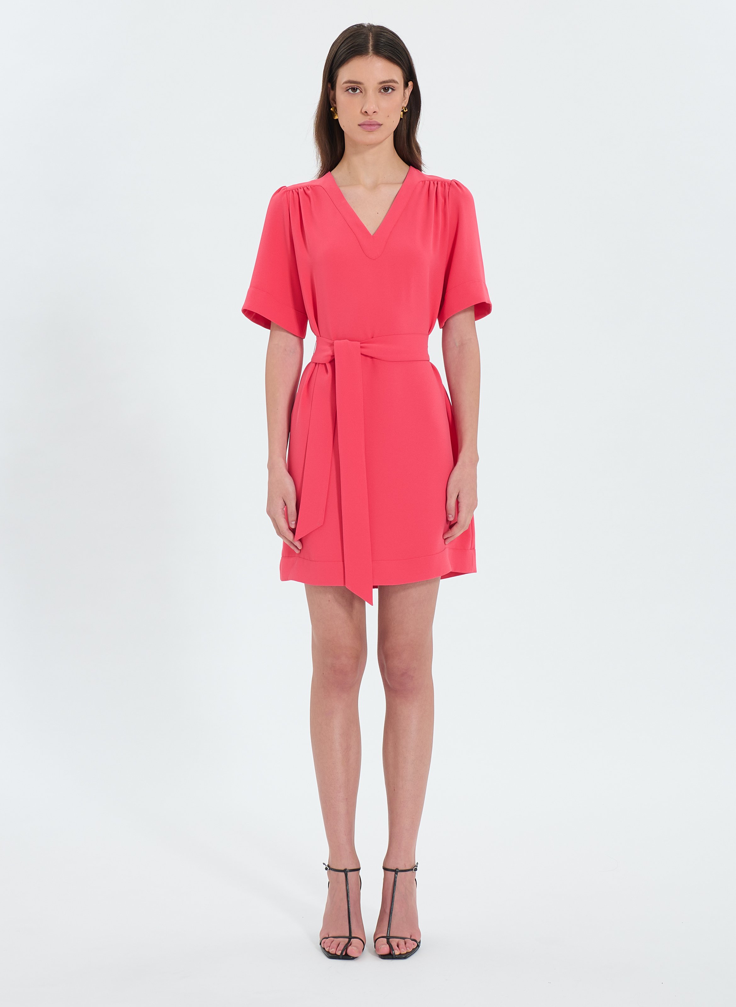 Robe  retie ZAPA Rose