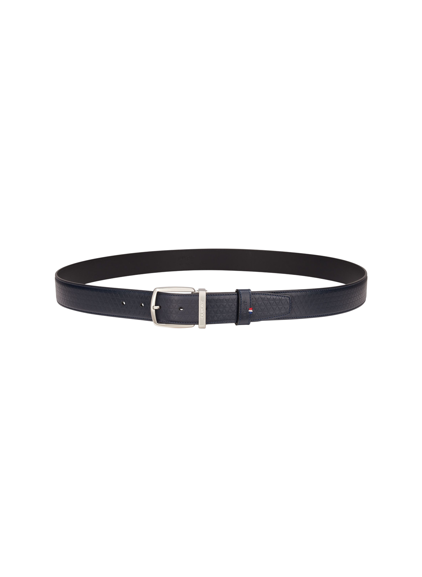 Ceinture Line D van reliëfleer S.T. DUPONT Blauw