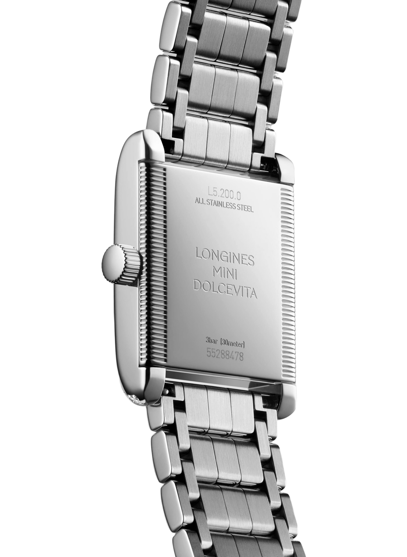 Montre quartz Longines DolceVita 2023 en acier inoxydable LONGINES Blanc