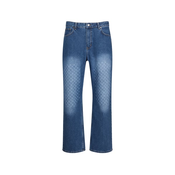 Jean droit en coton Jean droit en coton