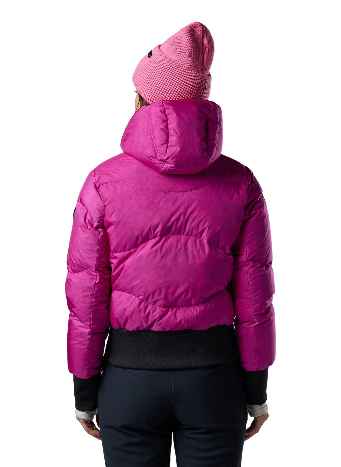 Veste de ski Snowblaze col montant matelassé ROSSIGNOL Rose