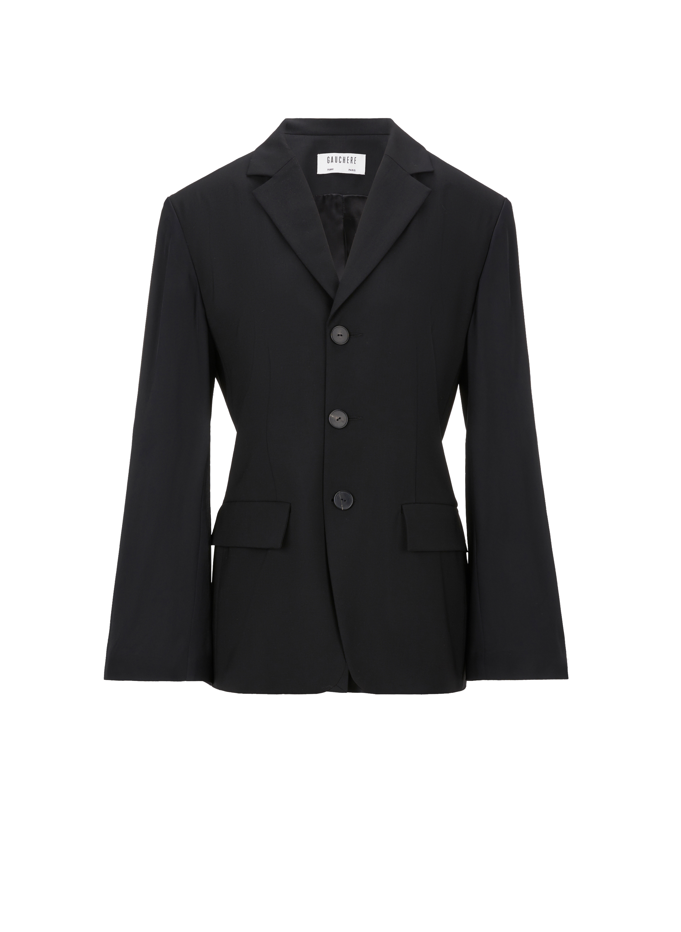 Veste bi-matière Sally en laine