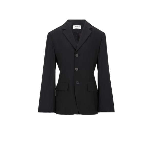 Veste bi-matière Sally en laine