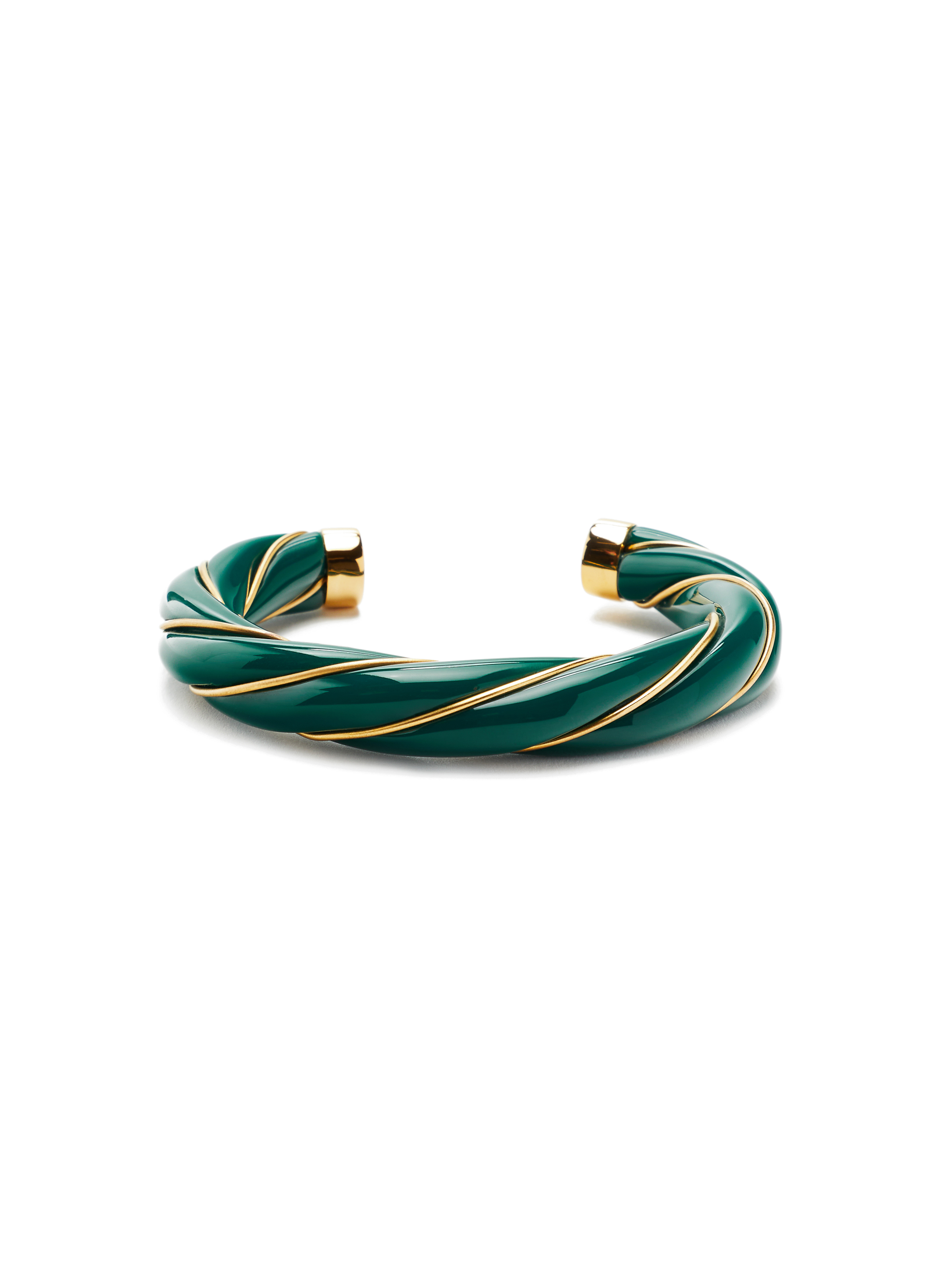 AURELIE BIDERMANN Resin bangle  Blue