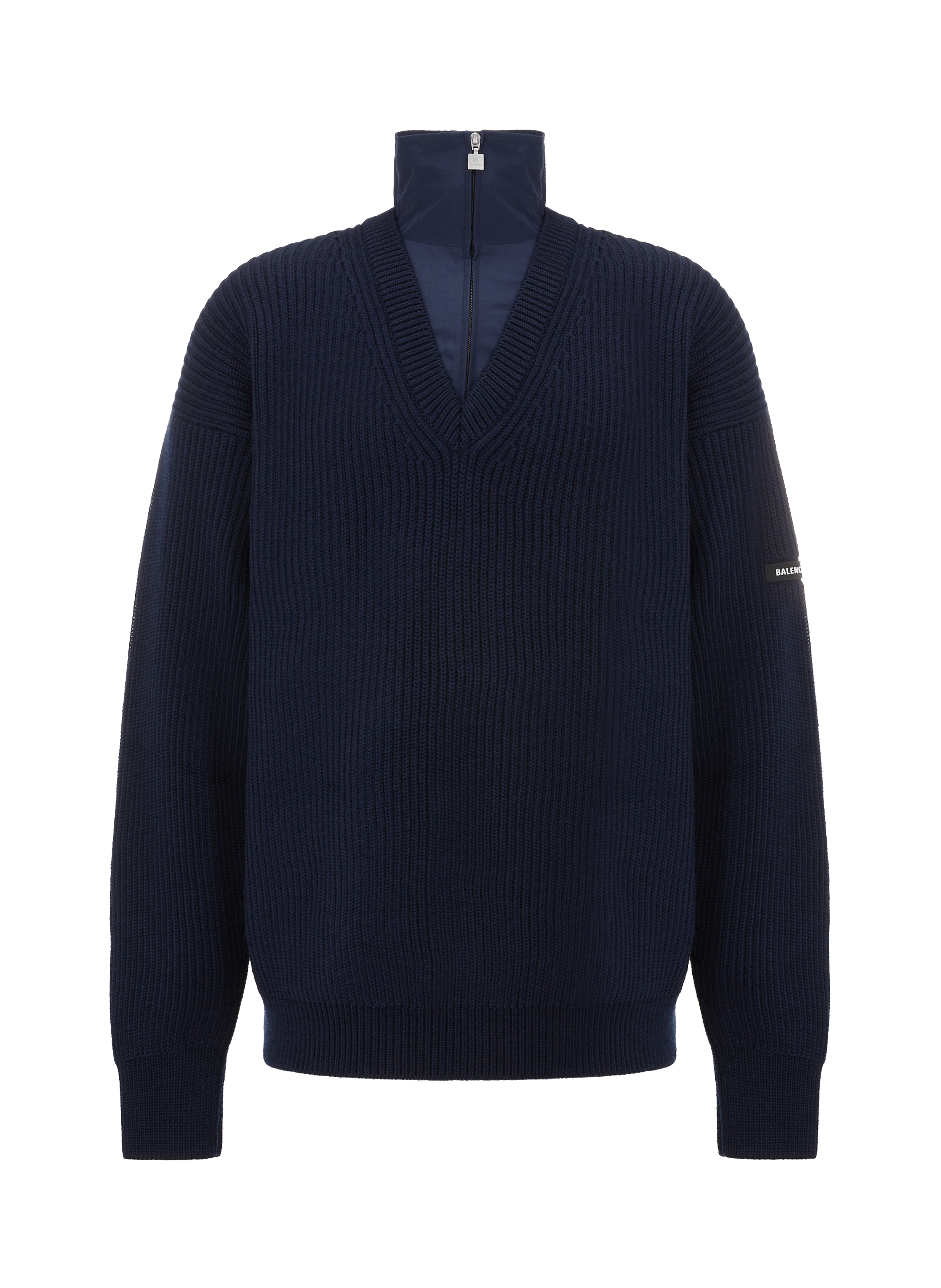 Pull col camionneur en laine