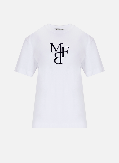 T-shirt à logo en coton  WhiteMYBESTFRIENDS 