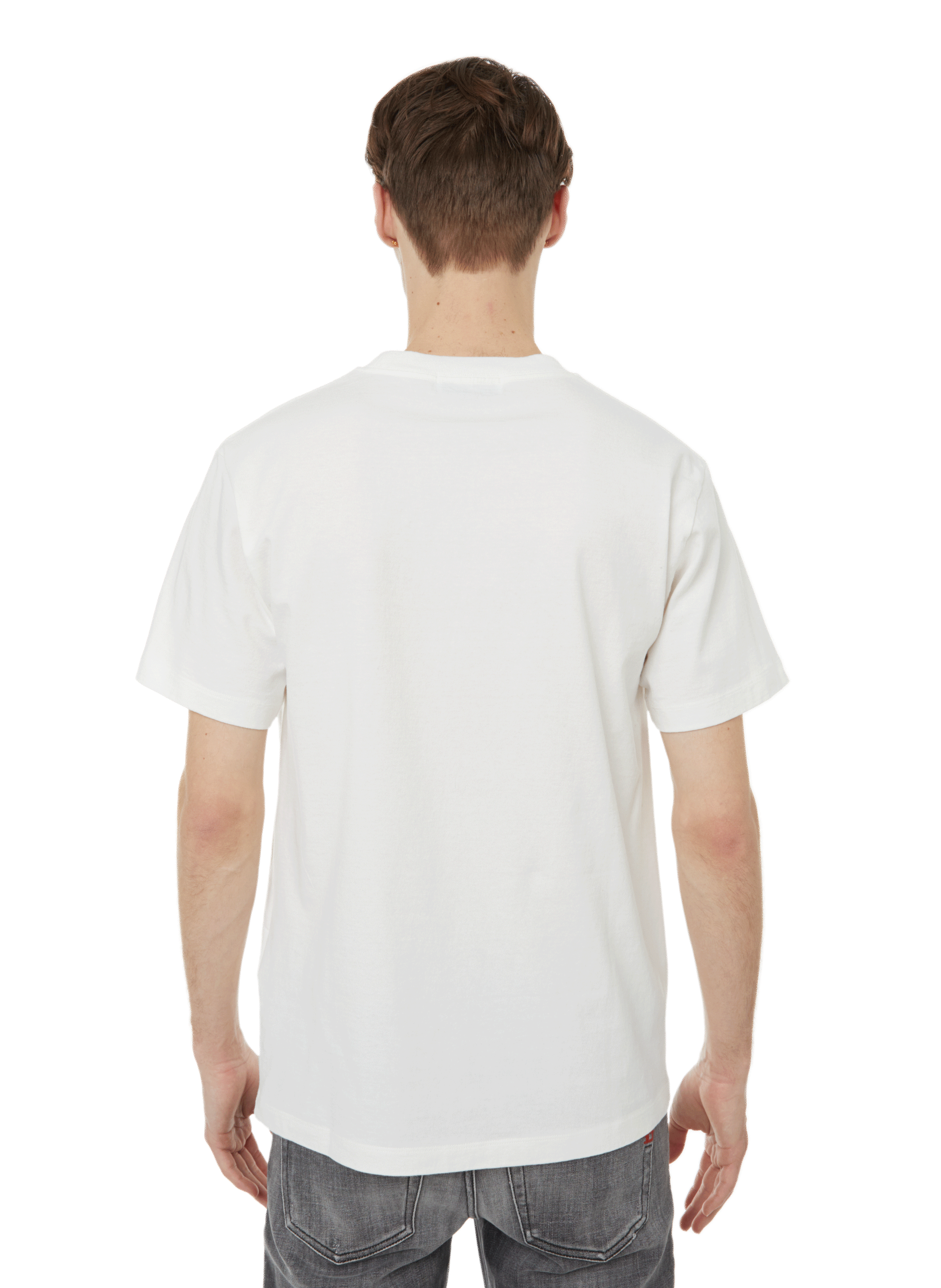 Printed cotton T-shirt AMBUSH White