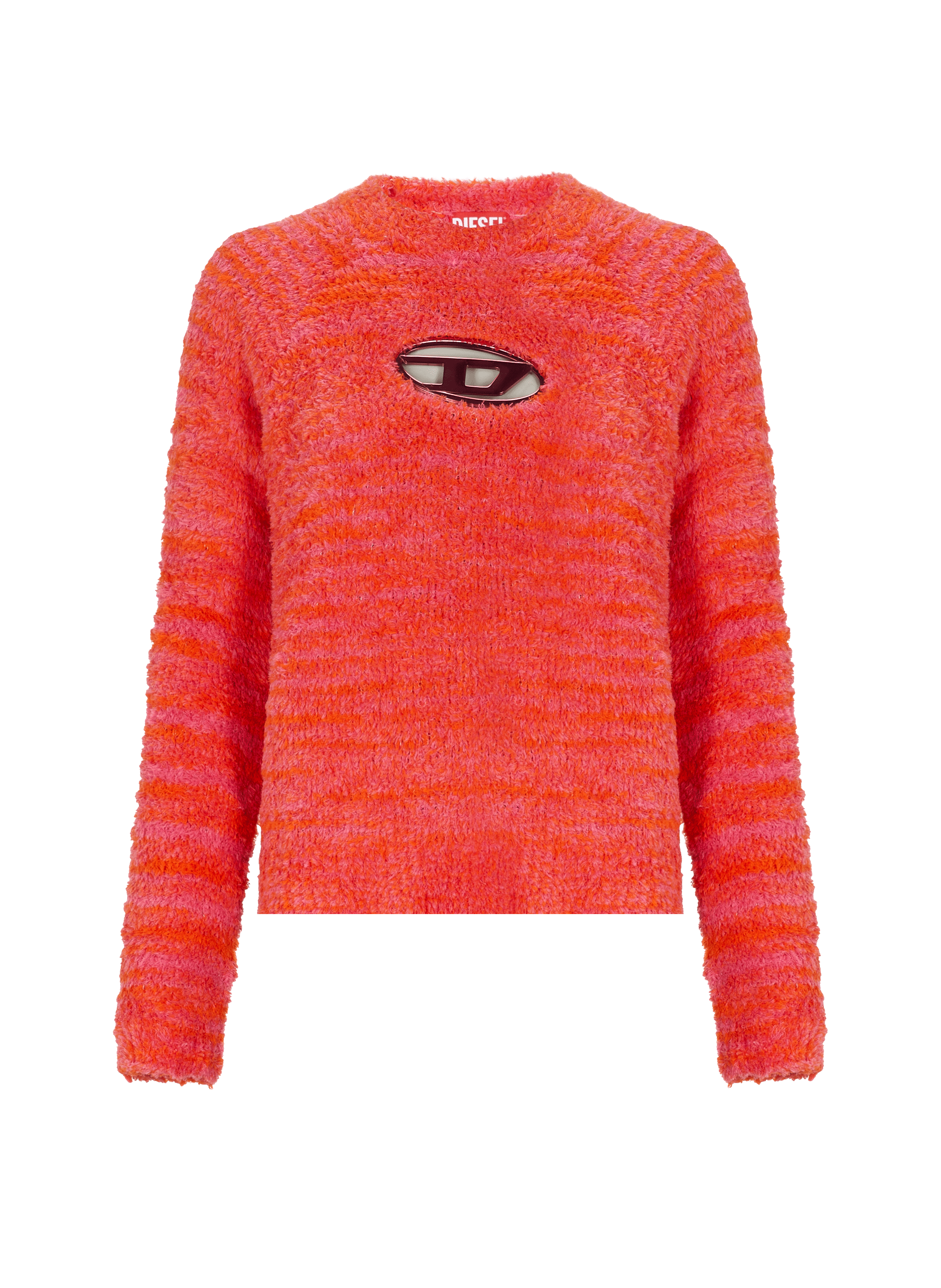 Pull en maille à logo