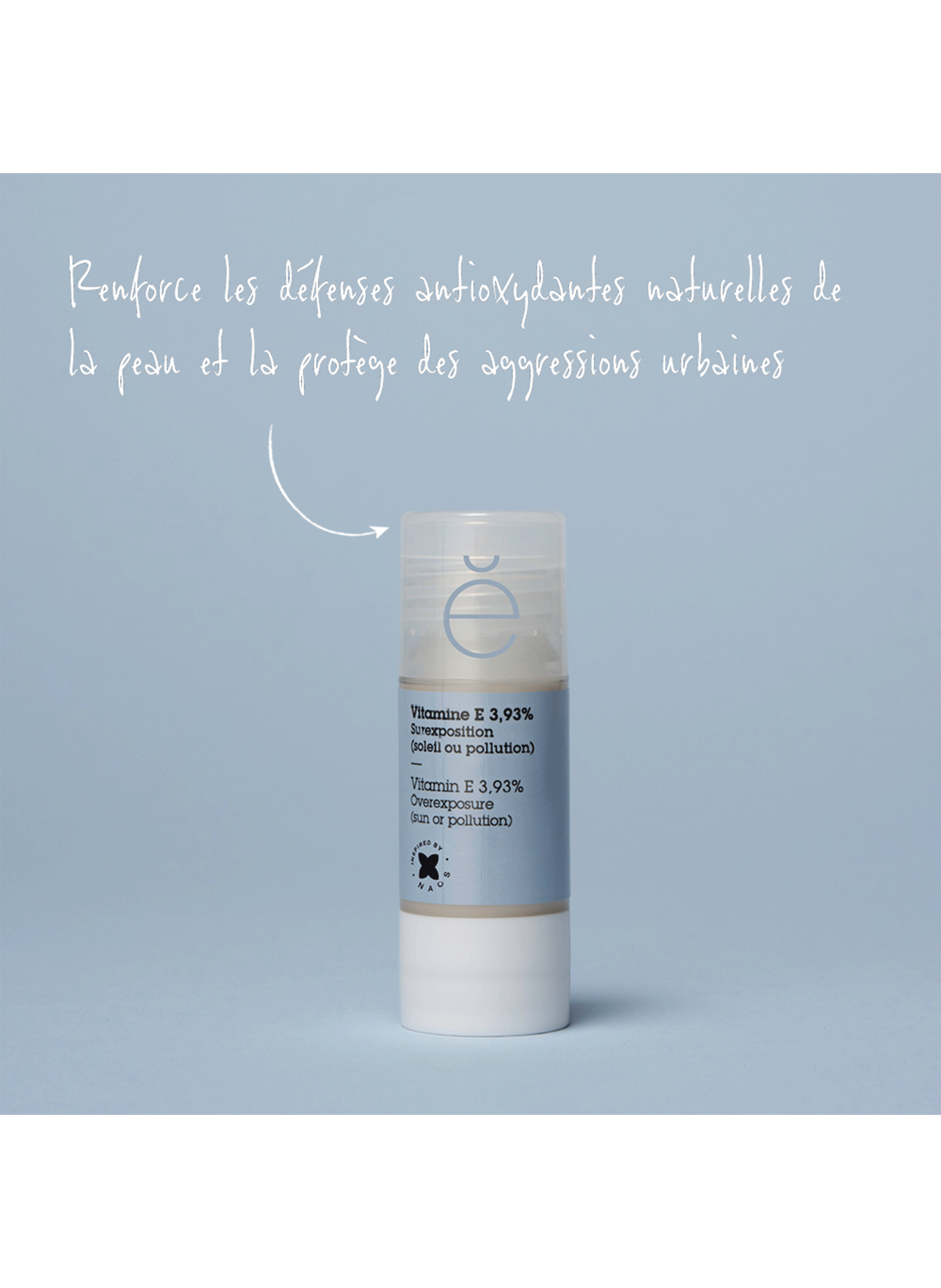 Actif pur vitamine E 3,93% ETAT PUR No color