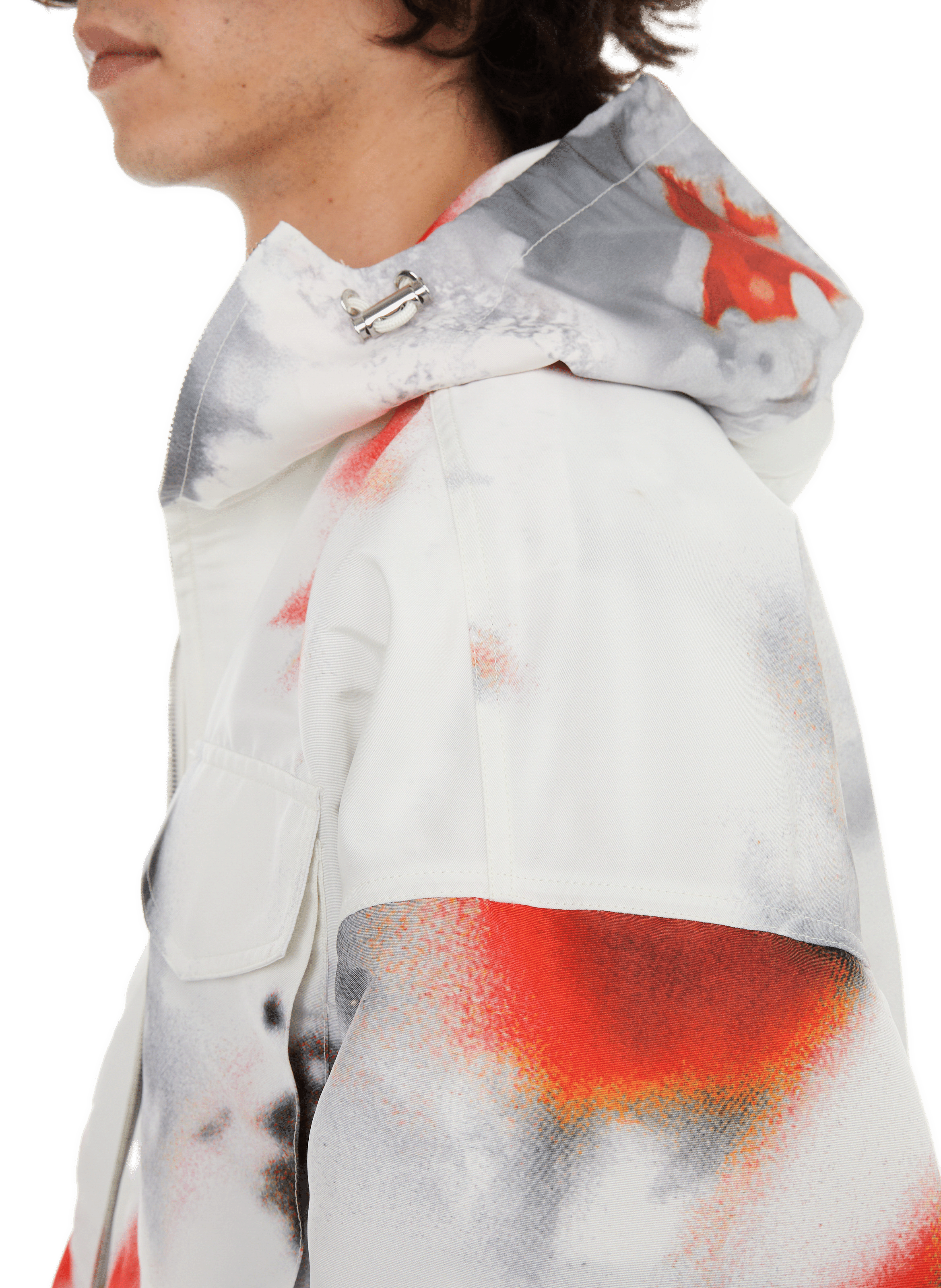 Blouson imprimé  ALEXANDER MCQUEEN Blanc