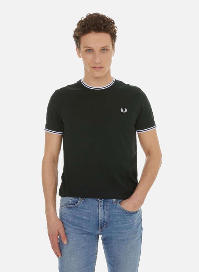 FRED PERRY تي شيرت من القطن