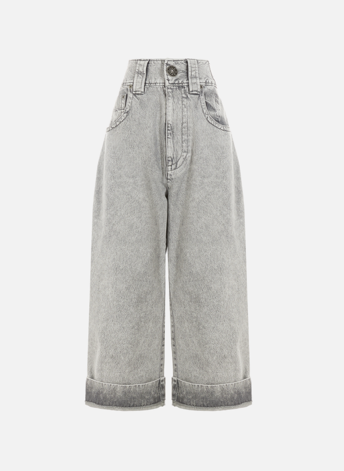 VAQUERA wide-leg cotton jeans