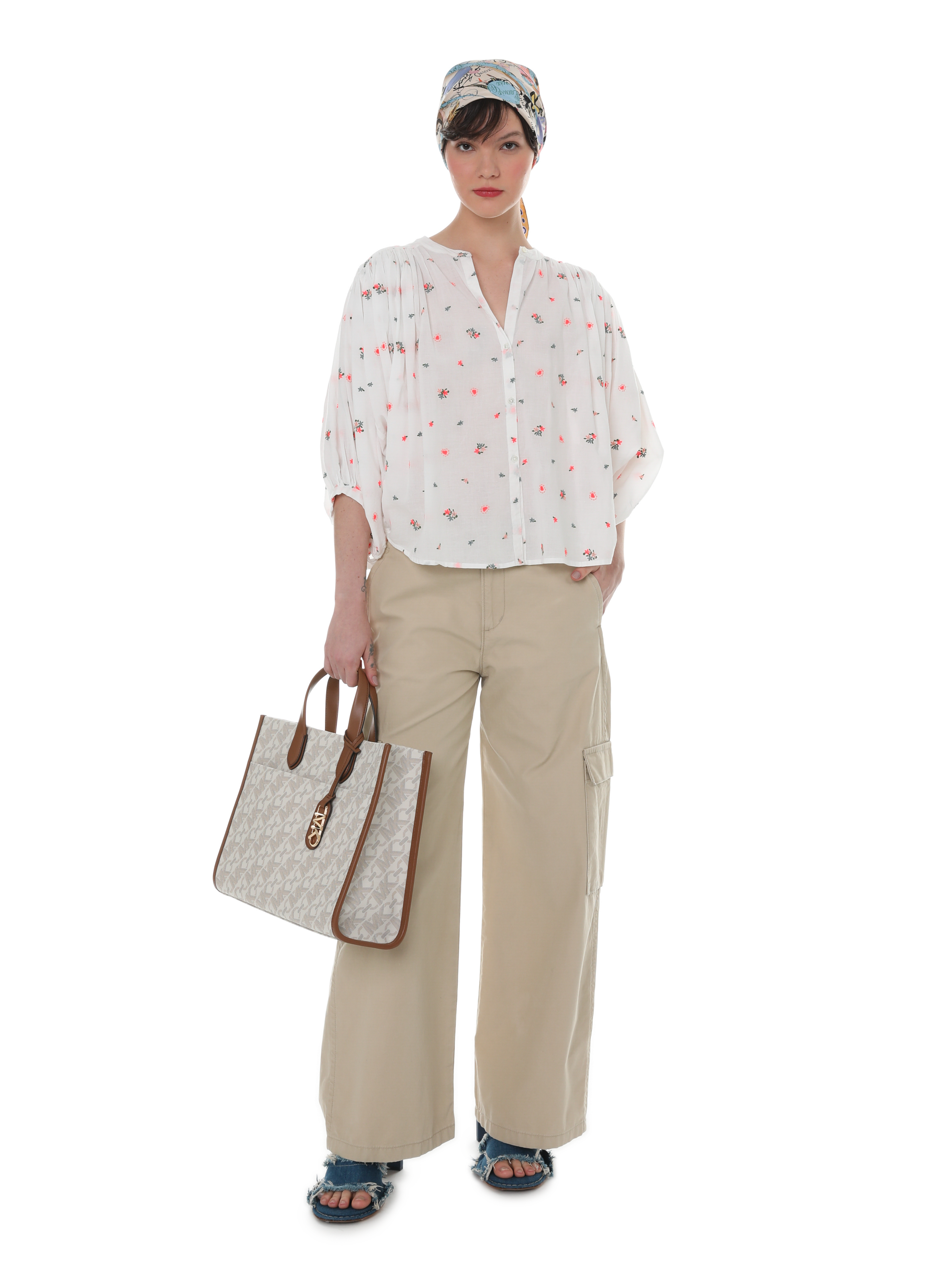 Blouse à motif fleurs BELLEROSE Multicolore