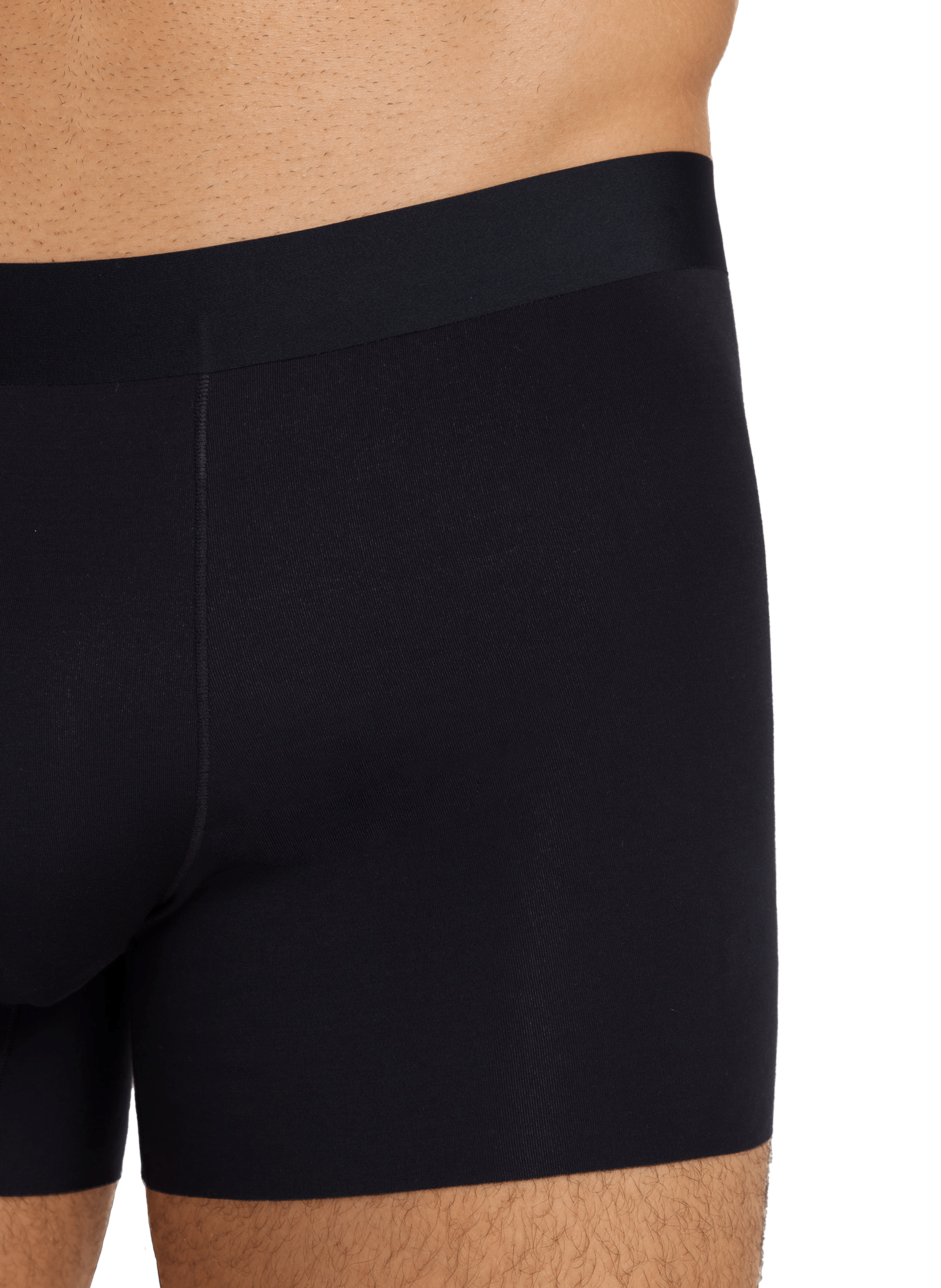 Solid color shorts HANRO Black