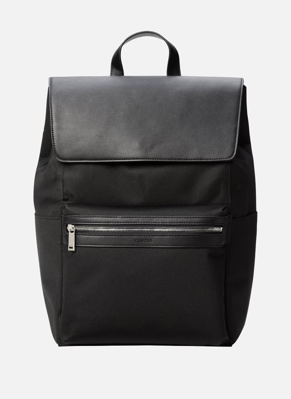Sac à dos à rabat Noir by CALVIN KLEIN CALVIN KLEIN Sac à dos à rabat Noir