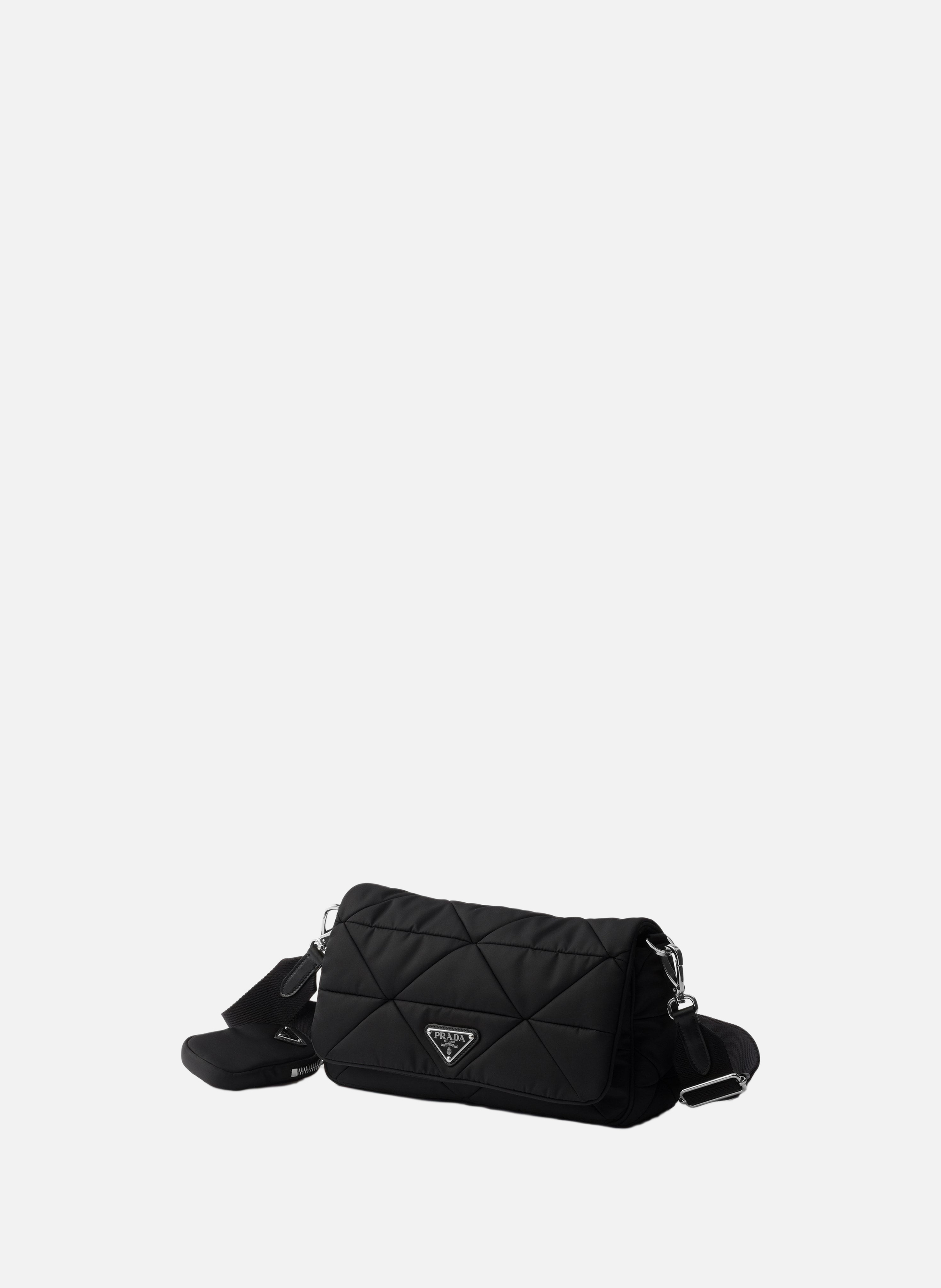 Sac en re-nylon matelassé PRADA Noir