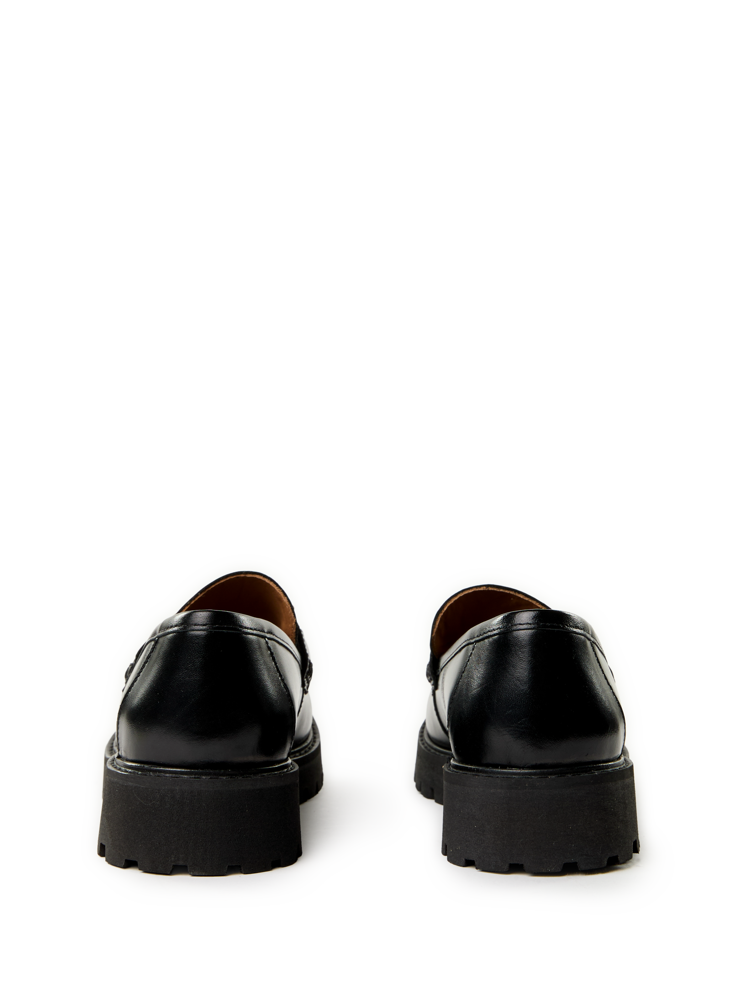 Naomy leather moccasins MAISON TOUFET Black