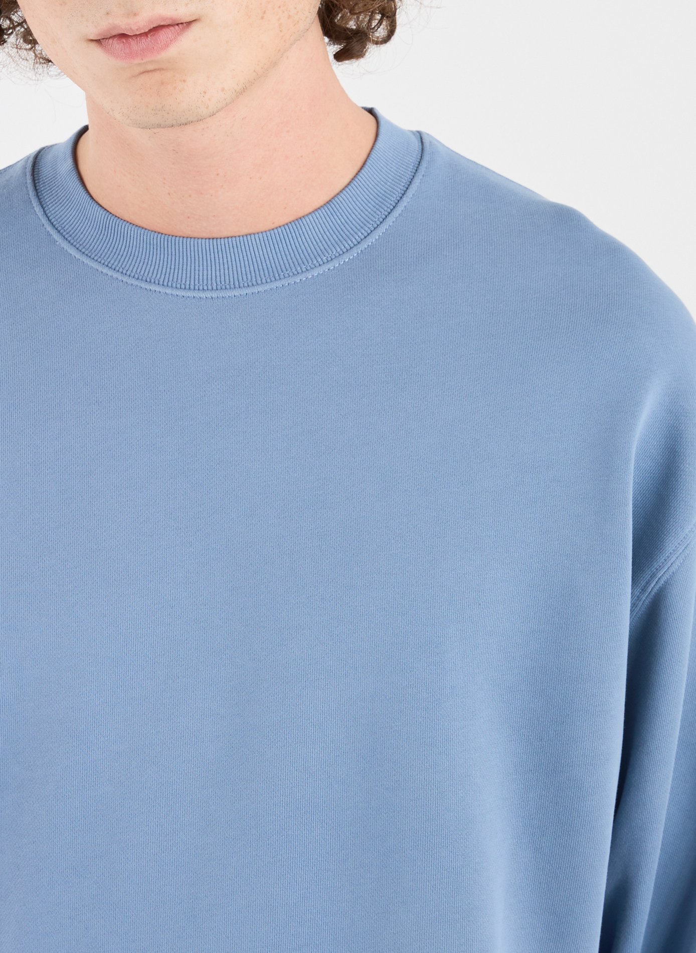 Sweat Hudson en coton CARHARTT WIP Bleu