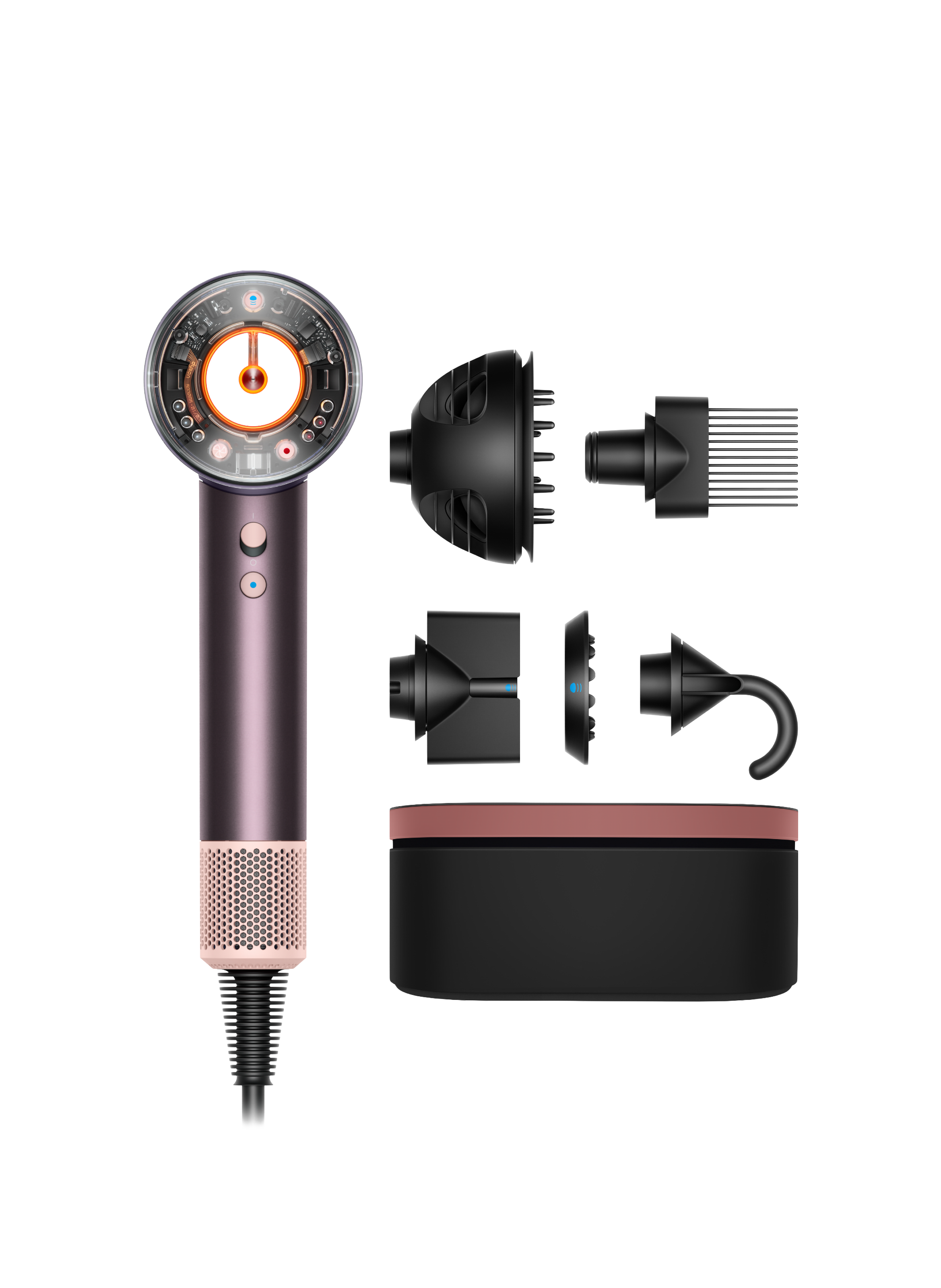 DYSON Supersonic Nural - Edition Jaspe fleur de prunier No color